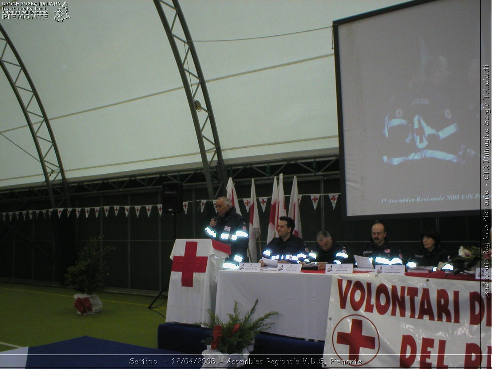 Settimo Torinese - 12/04/2008 - Assemblea Regionale 2008 Volontari Del Soccorso del Piemonte  - Croce Rossa Italiana - Ispettorato Regionale Volontari del Soccorso Piemonte