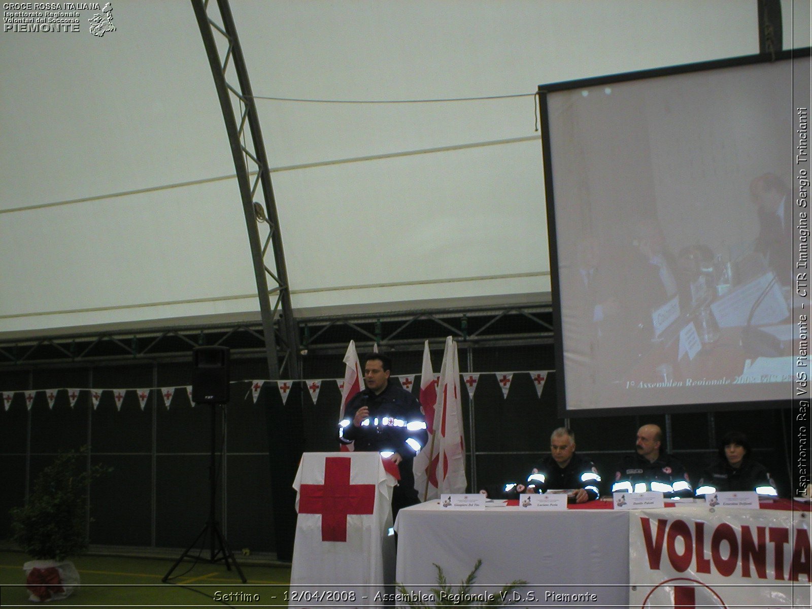 Settimo Torinese - 12/04/2008 - Assemblea Regionale 2008 Volontari Del Soccorso del Piemonte  - Croce Rossa Italiana - Ispettorato Regionale Volontari del Soccorso Piemonte