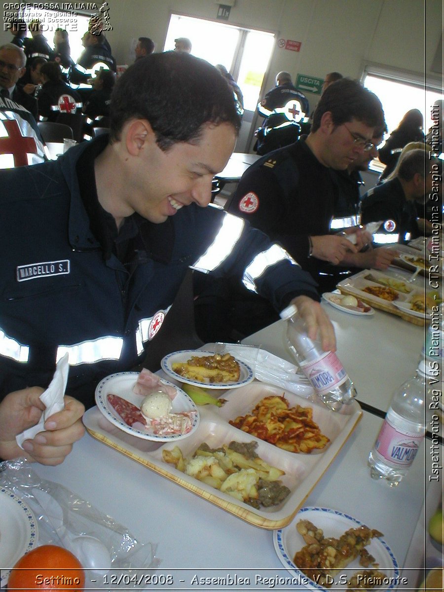 Settimo Torinese - 12/04/2008 - Assemblea Regionale 2008 Volontari Del Soccorso del Piemonte  - Croce Rossa Italiana - Ispettorato Regionale Volontari del Soccorso Piemonte