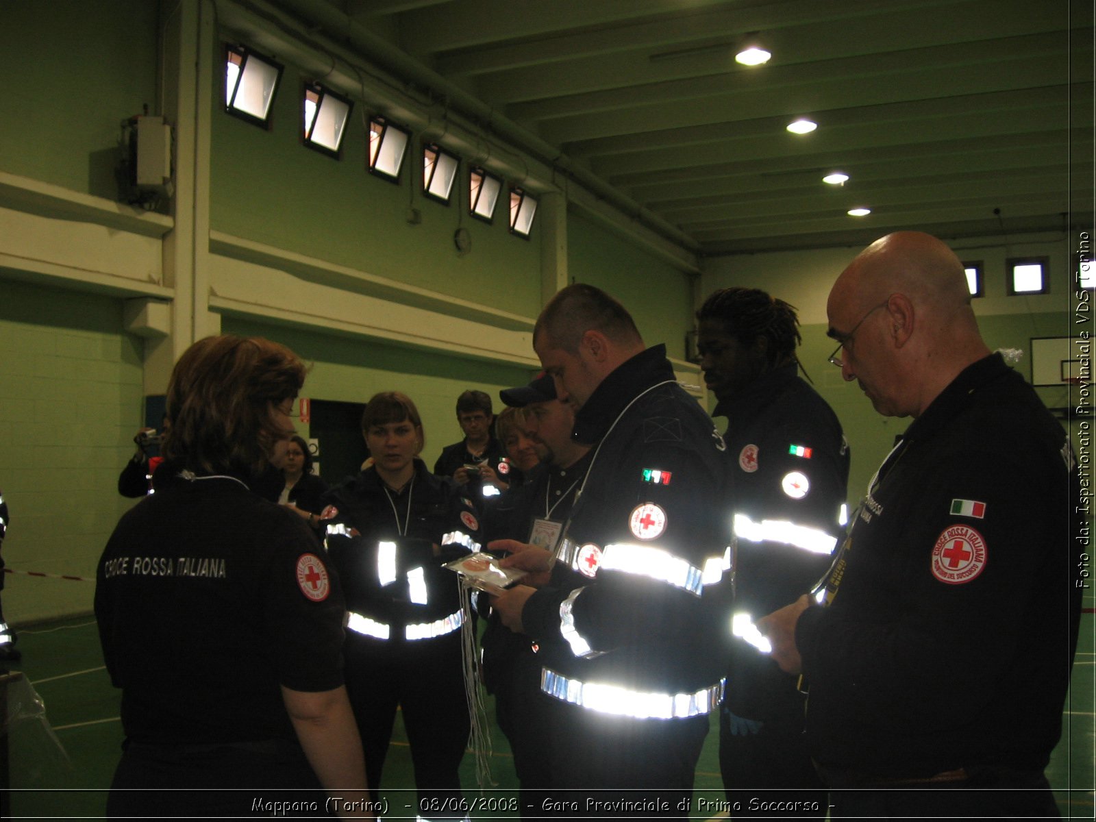 Mappano 07/06/2008 - Gara provinciale di primo soccorso - Foto da: Comitato CRI Chivasso e Ispettorato Provinciale Torino -  Croce Rossa Italiana - Ispettorato Regionale Volontari del Soccorso Piemonte