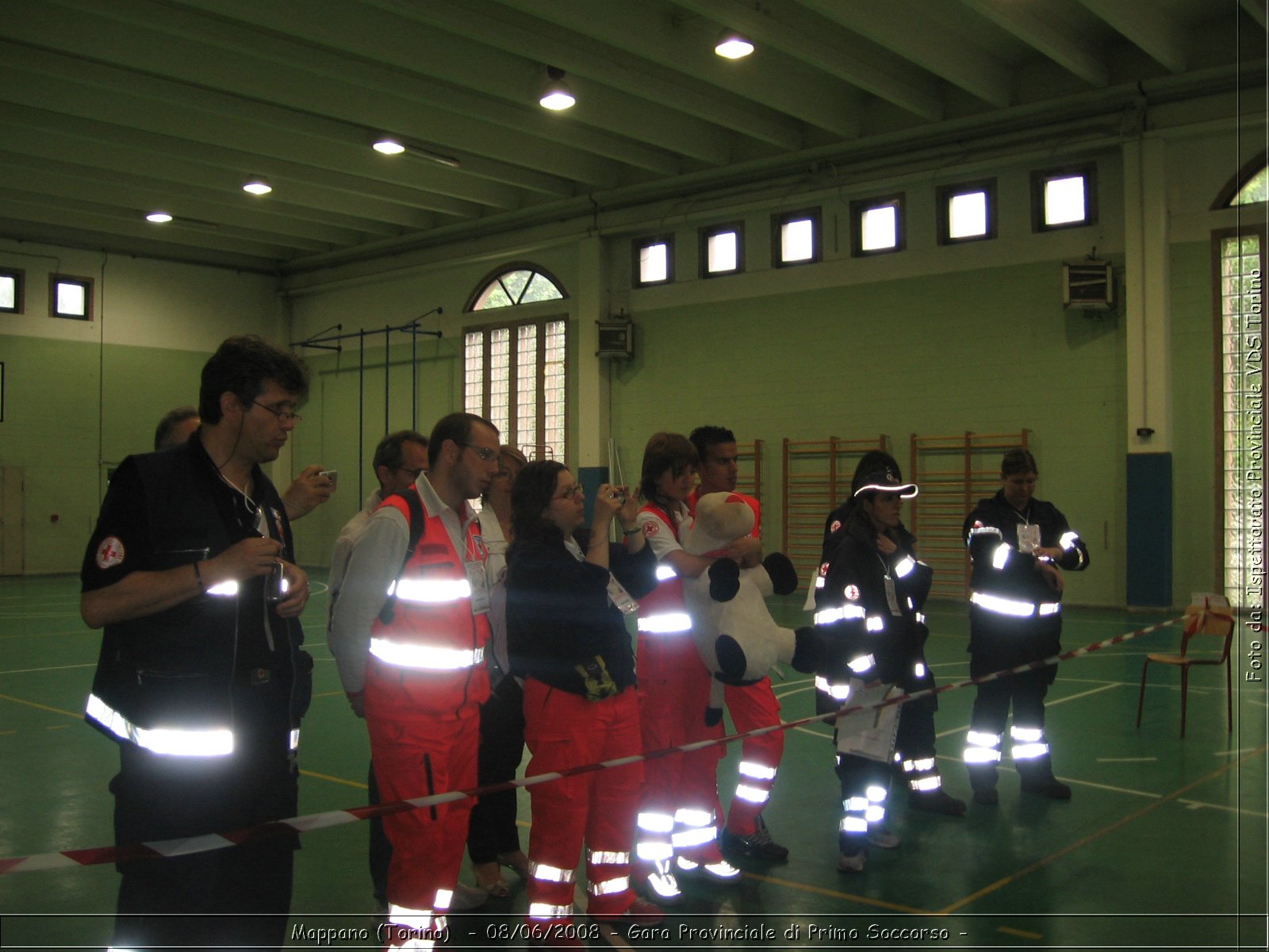 Mappano 07/06/2008 - Gara provinciale di primo soccorso - Foto da: Comitato CRI Chivasso e Ispettorato Provinciale Torino -  Croce Rossa Italiana - Ispettorato Regionale Volontari del Soccorso Piemonte