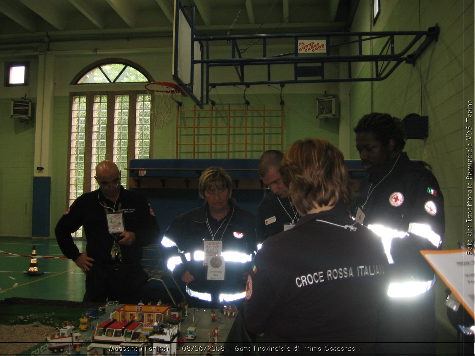 Mappano 07/06/2008 - Gara provinciale di primo soccorso - Foto da: Comitato CRI Chivasso e Ispettorato Provinciale Torino -  Croce Rossa Italiana - Ispettorato Regionale Volontari del Soccorso Piemonte