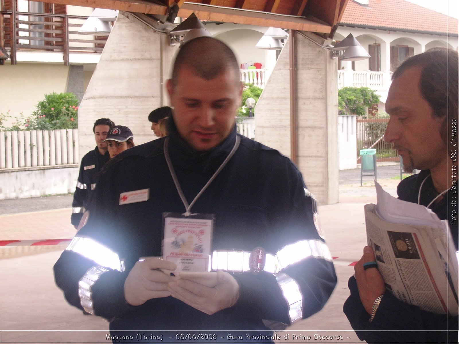 Mappano 07/06/2008 - Gara provinciale di primo soccorso - Foto da: Comitato CRI Chivasso e Ispettorato Provinciale Torino -  Croce Rossa Italiana - Ispettorato Regionale Volontari del Soccorso Piemonte