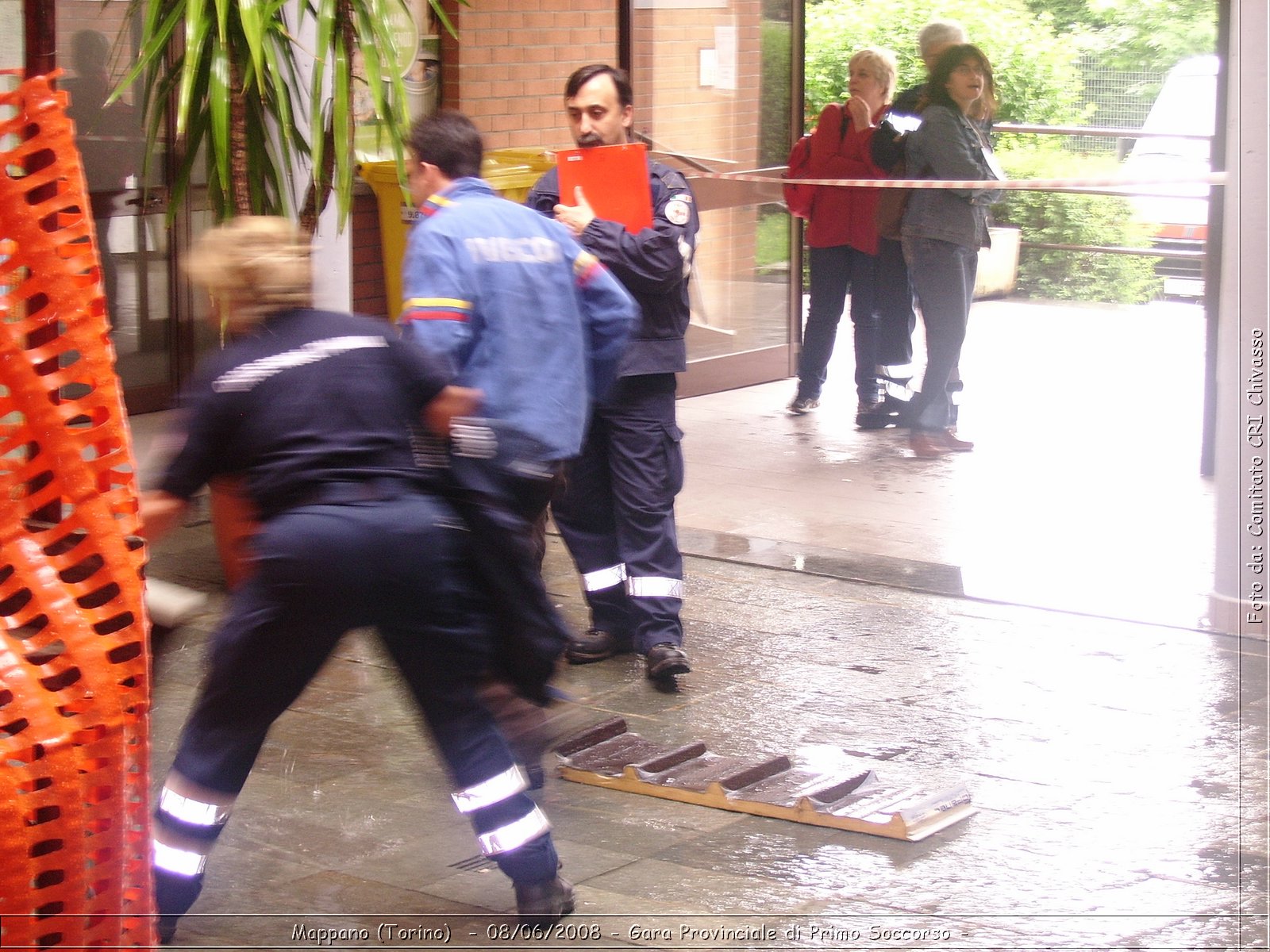 Mappano 07/06/2008 - Gara provinciale di primo soccorso - Foto da: Comitato CRI Chivasso e Ispettorato Provinciale Torino -  Croce Rossa Italiana - Ispettorato Regionale Volontari del Soccorso Piemonte