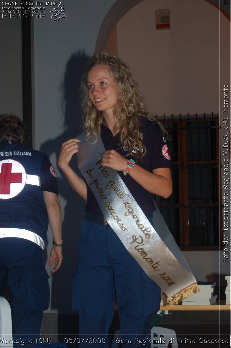 Monesiglio (CN)  - 05/07/2008 - Gara Regionale di Primo Soccorso -  Croce Rossa Italiana - Ispettorato Regionale Volontari del Soccorso Piemonte