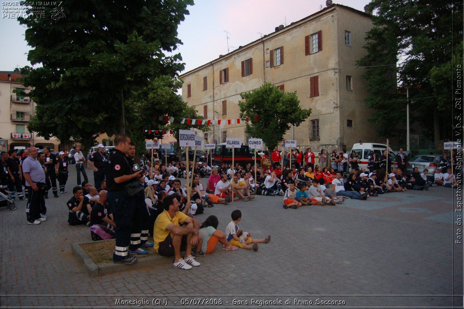 Monesiglio (CN)  - 05/07/2008 - Gara Regionale di Primo Soccorso -  Croce Rossa Italiana - Ispettorato Regionale Volontari del Soccorso Piemonte