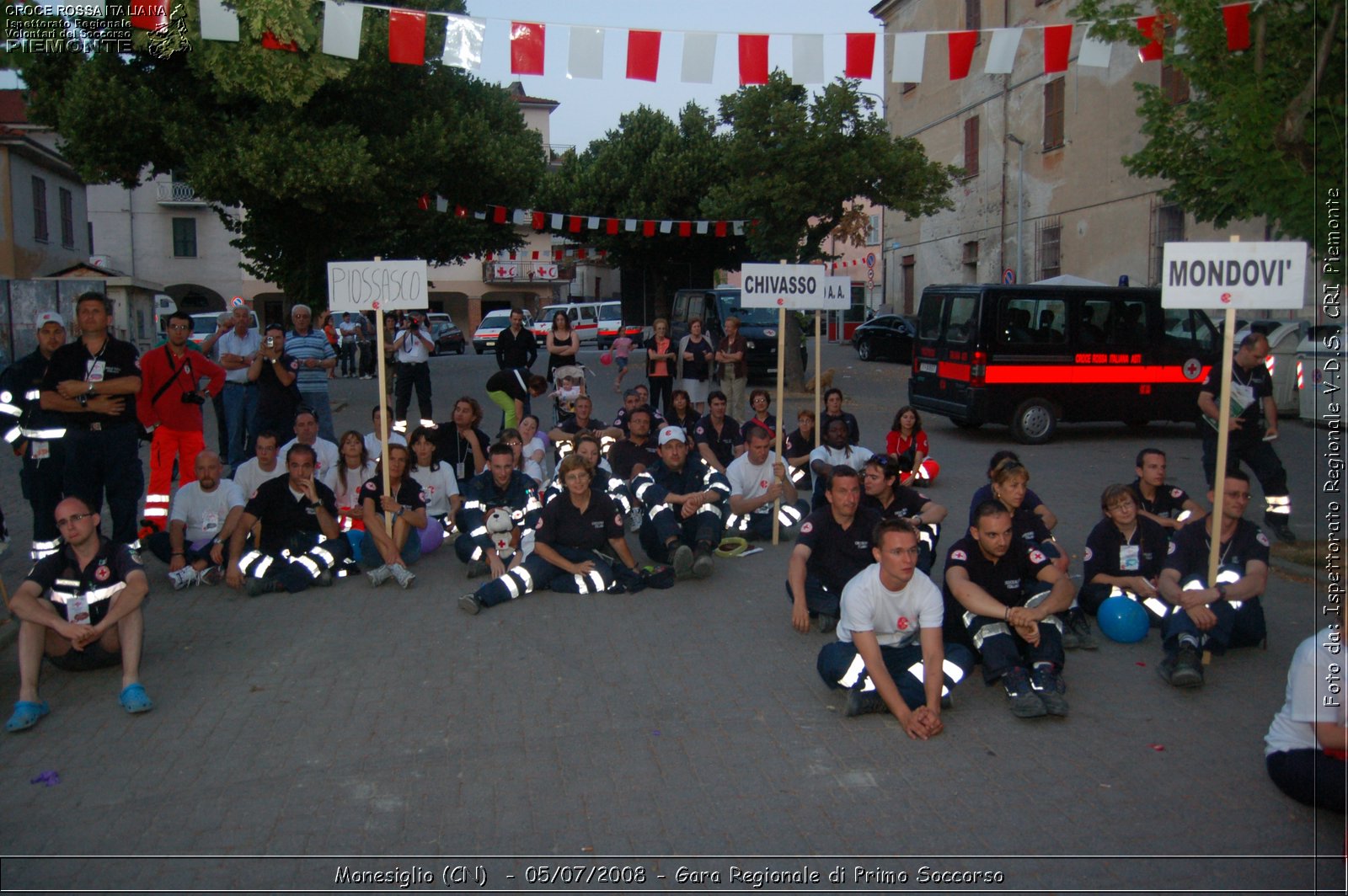 Monesiglio (CN)  - 05/07/2008 - Gara Regionale di Primo Soccorso -  Croce Rossa Italiana - Ispettorato Regionale Volontari del Soccorso Piemonte