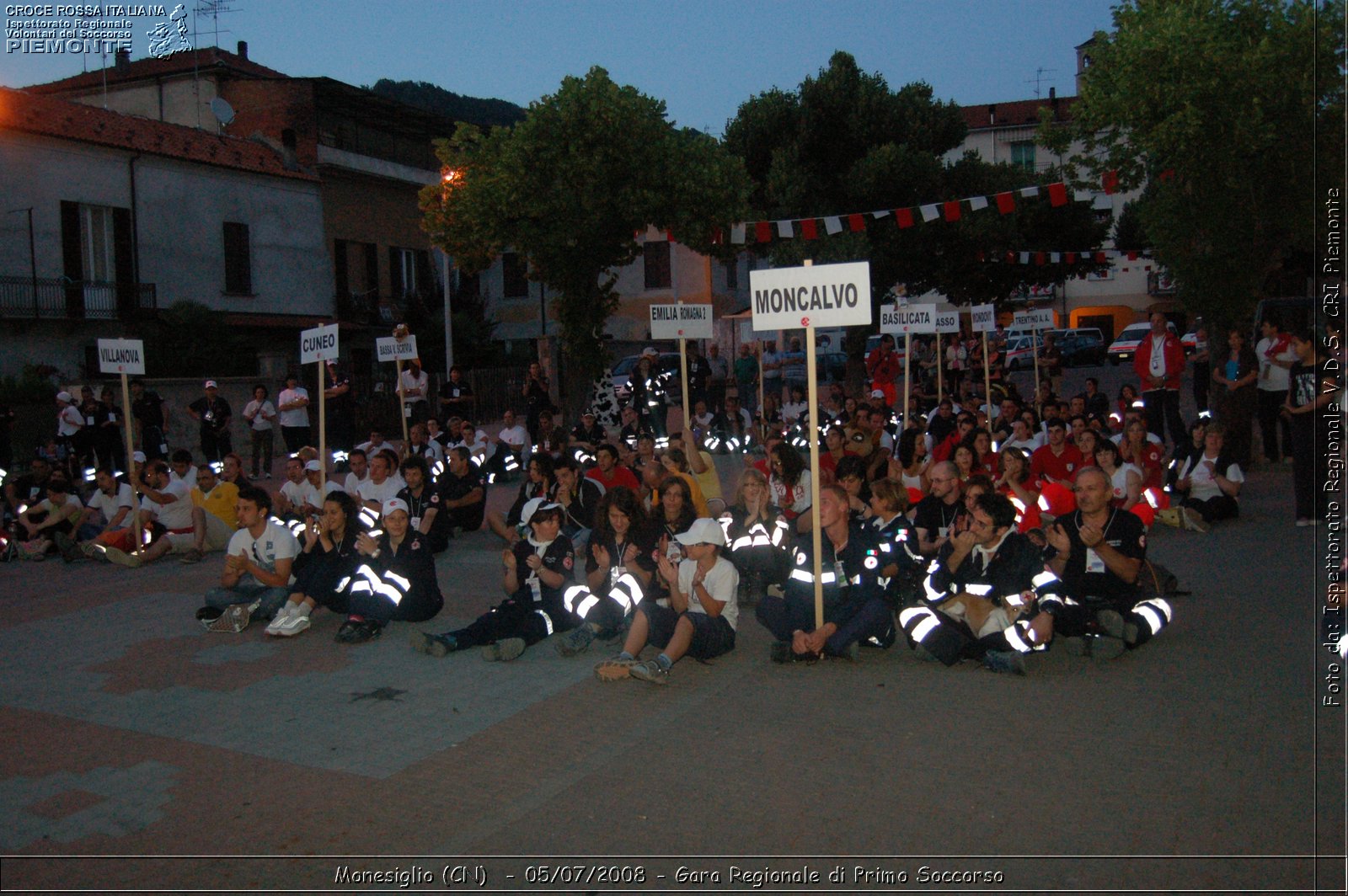 Monesiglio (CN)  - 05/07/2008 - Gara Regionale di Primo Soccorso -  Croce Rossa Italiana - Ispettorato Regionale Volontari del Soccorso Piemonte