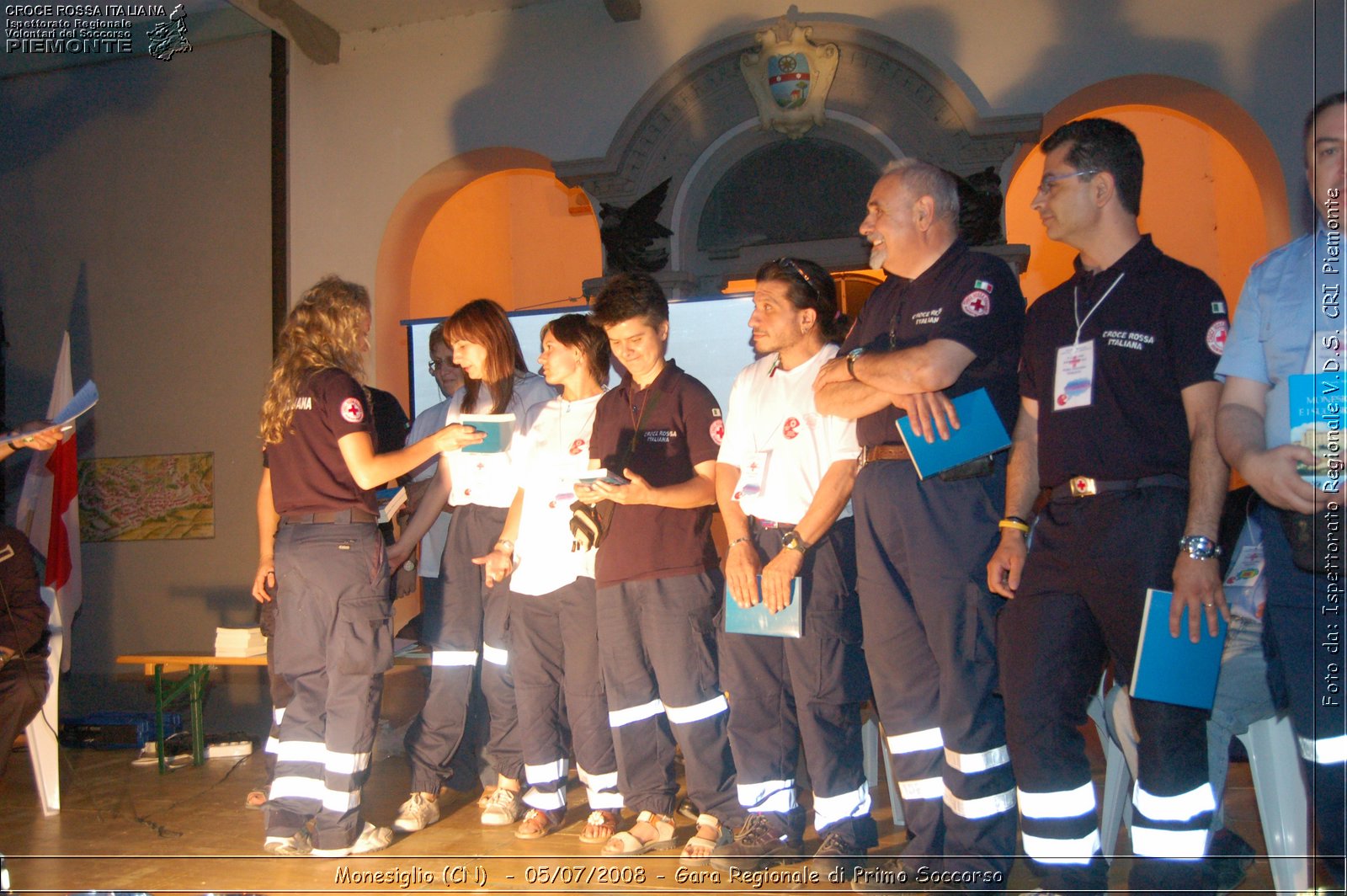 Monesiglio (CN)  - 05/07/2008 - Gara Regionale di Primo Soccorso -  Croce Rossa Italiana - Ispettorato Regionale Volontari del Soccorso Piemonte