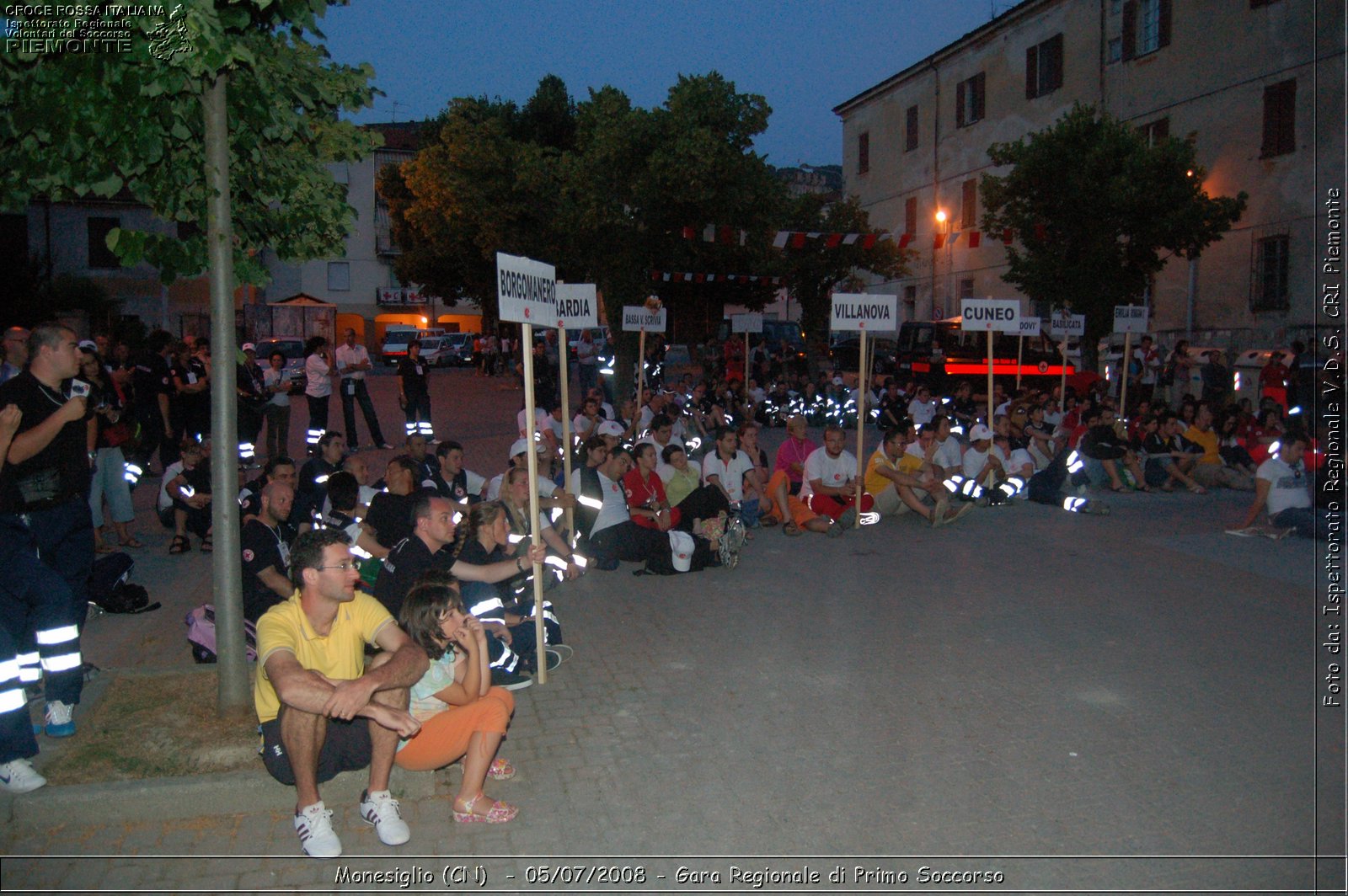 Monesiglio (CN)  - 05/07/2008 - Gara Regionale di Primo Soccorso -  Croce Rossa Italiana - Ispettorato Regionale Volontari del Soccorso Piemonte