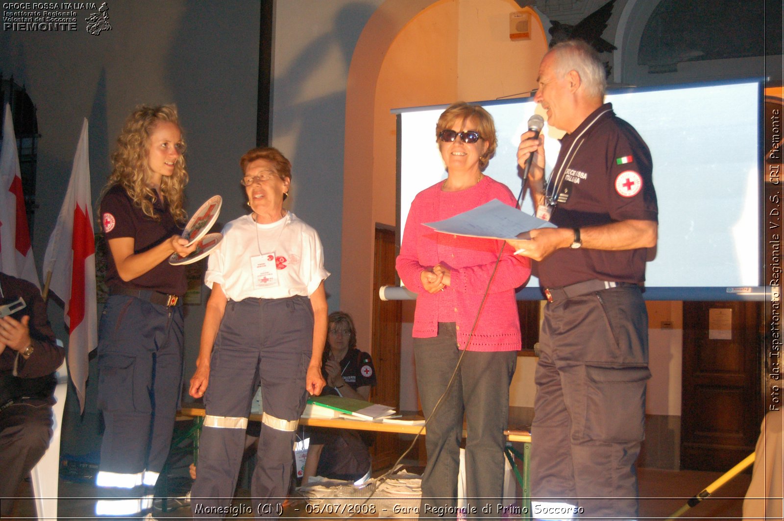 Monesiglio (CN)  - 05/07/2008 - Gara Regionale di Primo Soccorso -  Croce Rossa Italiana - Ispettorato Regionale Volontari del Soccorso Piemonte