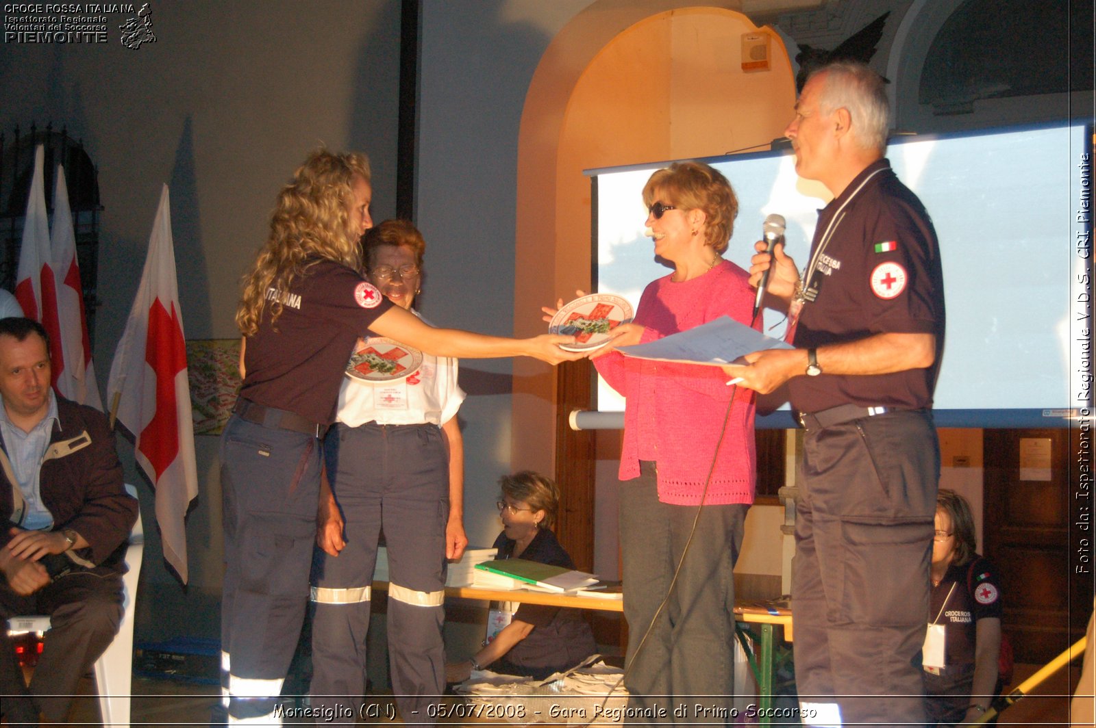 Monesiglio (CN)  - 05/07/2008 - Gara Regionale di Primo Soccorso -  Croce Rossa Italiana - Ispettorato Regionale Volontari del Soccorso Piemonte