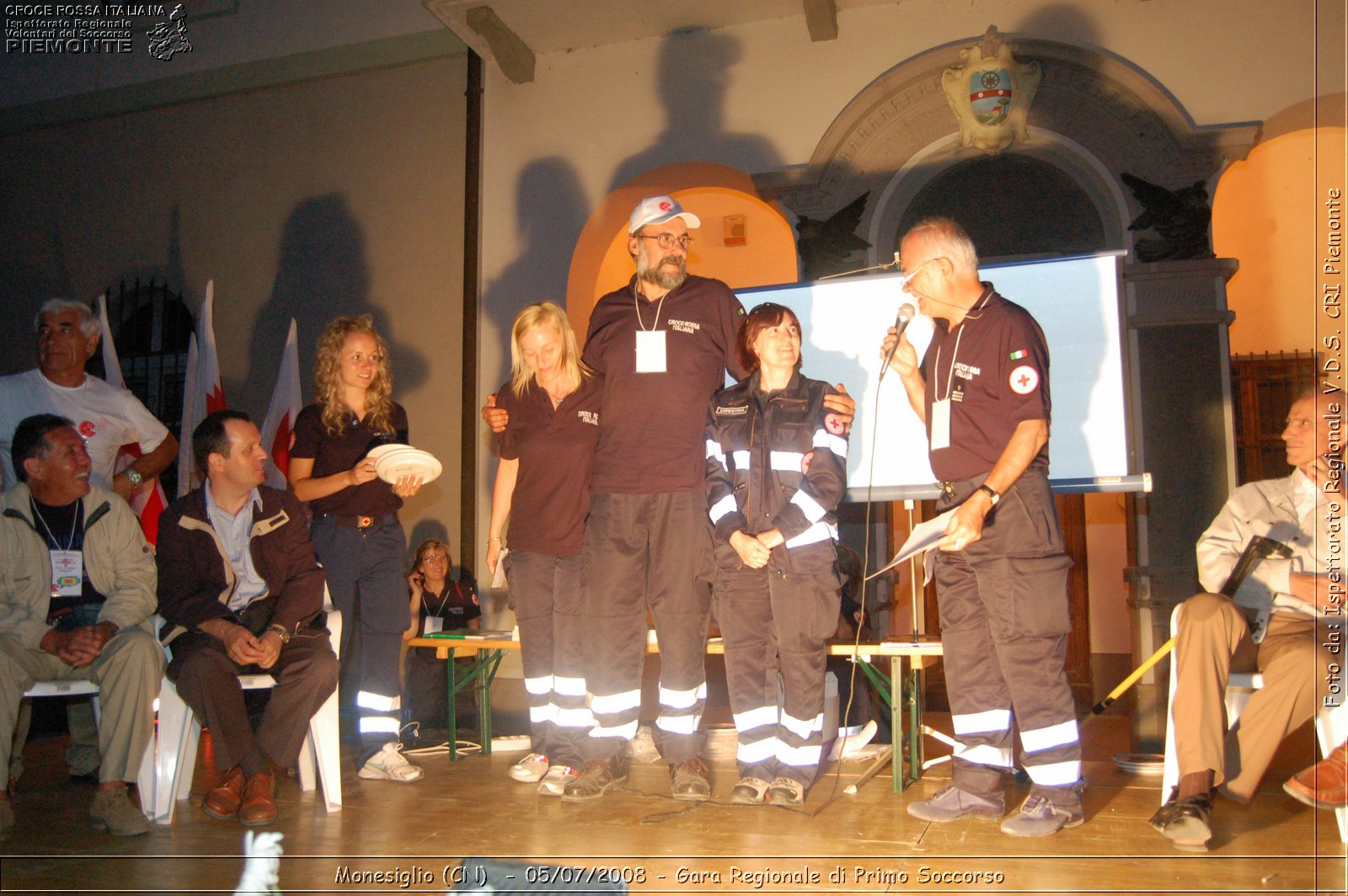 Monesiglio (CN)  - 05/07/2008 - Gara Regionale di Primo Soccorso -  Croce Rossa Italiana - Ispettorato Regionale Volontari del Soccorso Piemonte