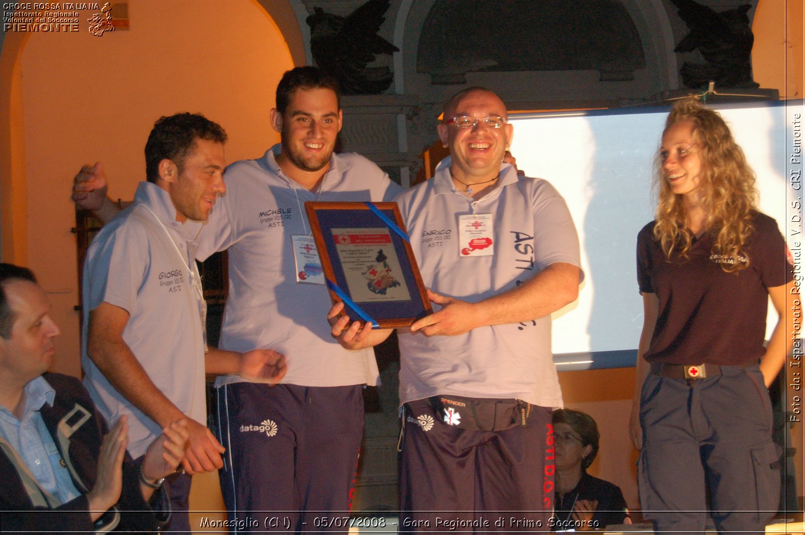 Monesiglio (CN)  - 05/07/2008 - Gara Regionale di Primo Soccorso -  Croce Rossa Italiana - Ispettorato Regionale Volontari del Soccorso Piemonte