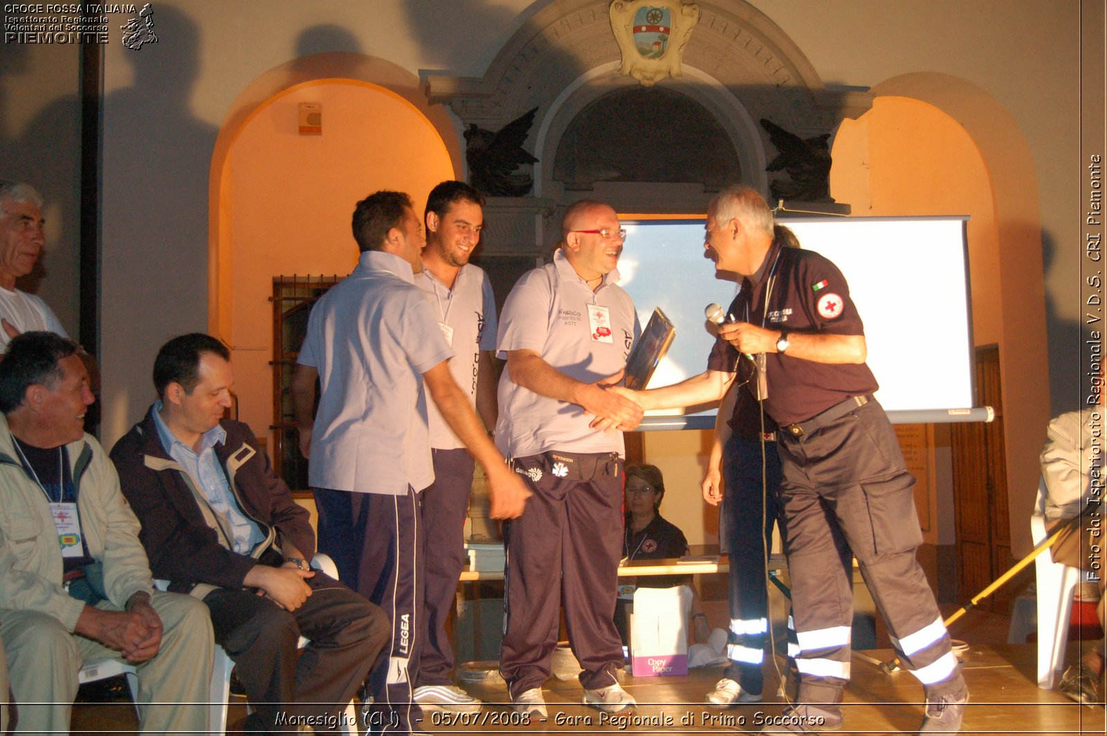 Monesiglio (CN)  - 05/07/2008 - Gara Regionale di Primo Soccorso -  Croce Rossa Italiana - Ispettorato Regionale Volontari del Soccorso Piemonte