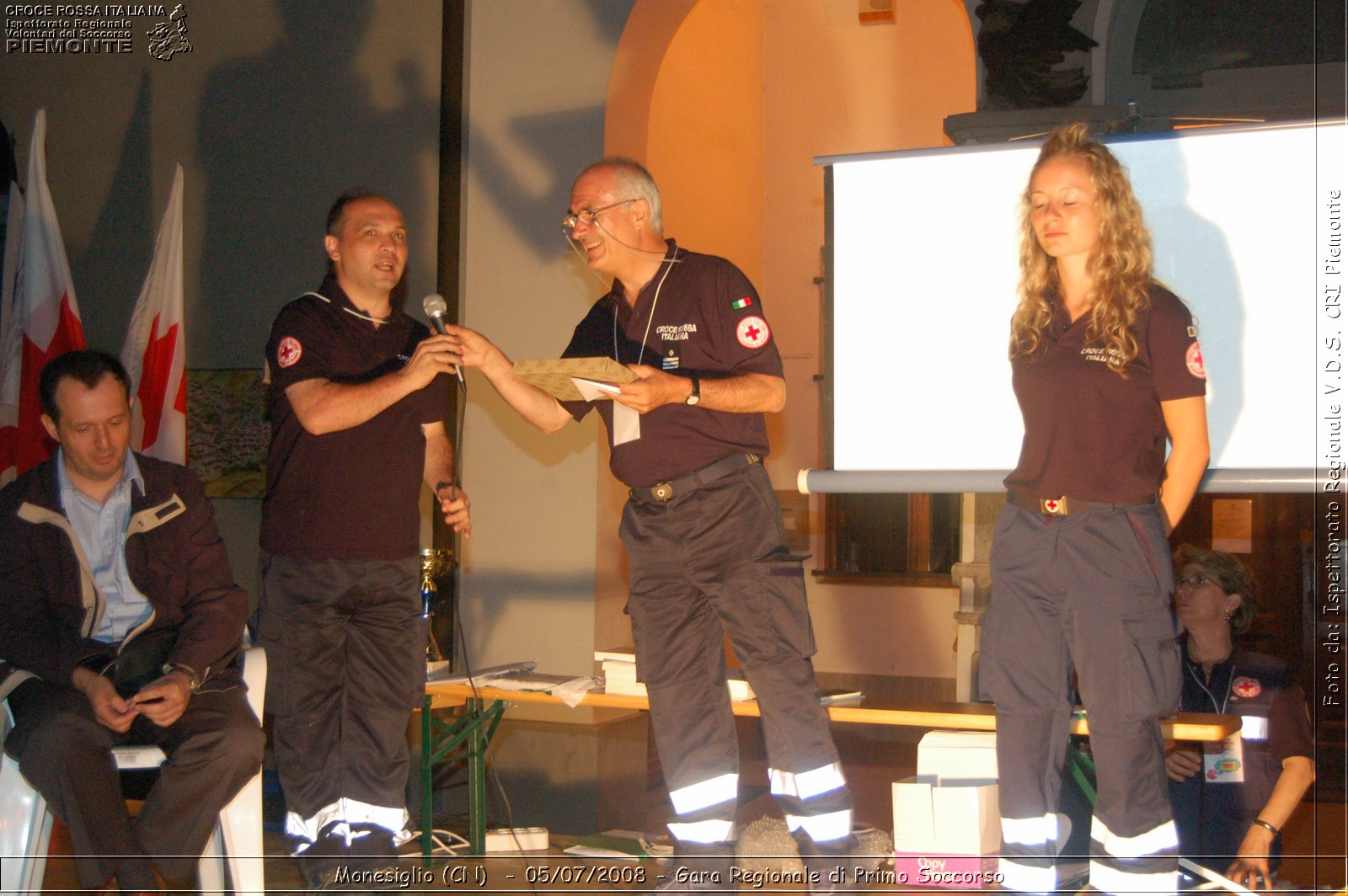 Monesiglio (CN)  - 05/07/2008 - Gara Regionale di Primo Soccorso -  Croce Rossa Italiana - Ispettorato Regionale Volontari del Soccorso Piemonte