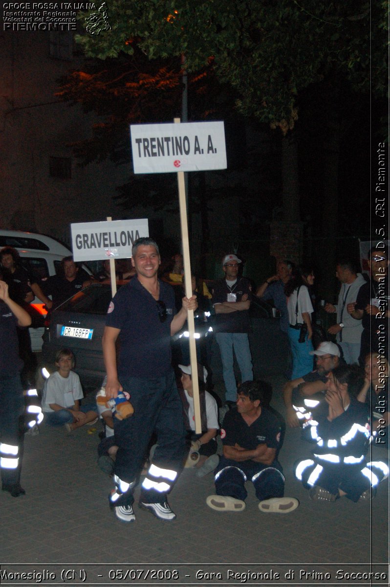 Monesiglio (CN)  - 05/07/2008 - Gara Regionale di Primo Soccorso -  Croce Rossa Italiana - Ispettorato Regionale Volontari del Soccorso Piemonte