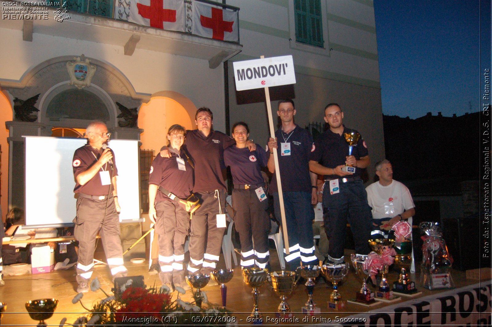 Monesiglio (CN)  - 05/07/2008 - Gara Regionale di Primo Soccorso -  Croce Rossa Italiana - Ispettorato Regionale Volontari del Soccorso Piemonte