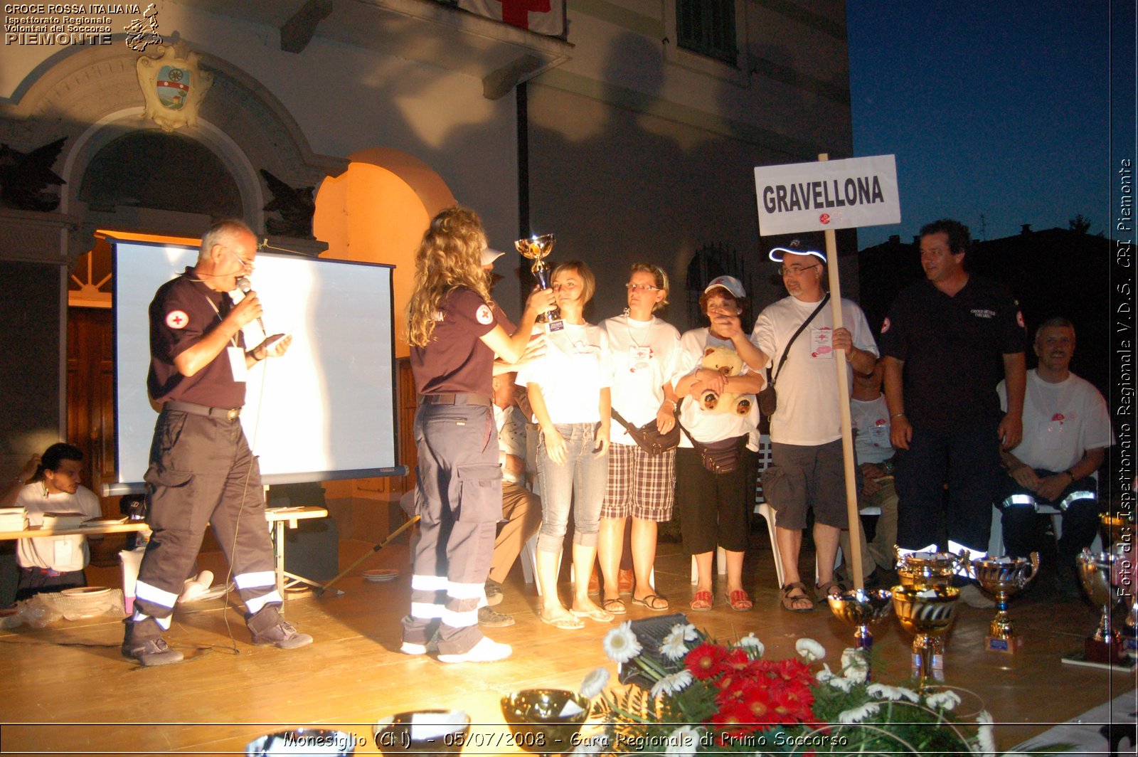 Monesiglio (CN)  - 05/07/2008 - Gara Regionale di Primo Soccorso -  Croce Rossa Italiana - Ispettorato Regionale Volontari del Soccorso Piemonte