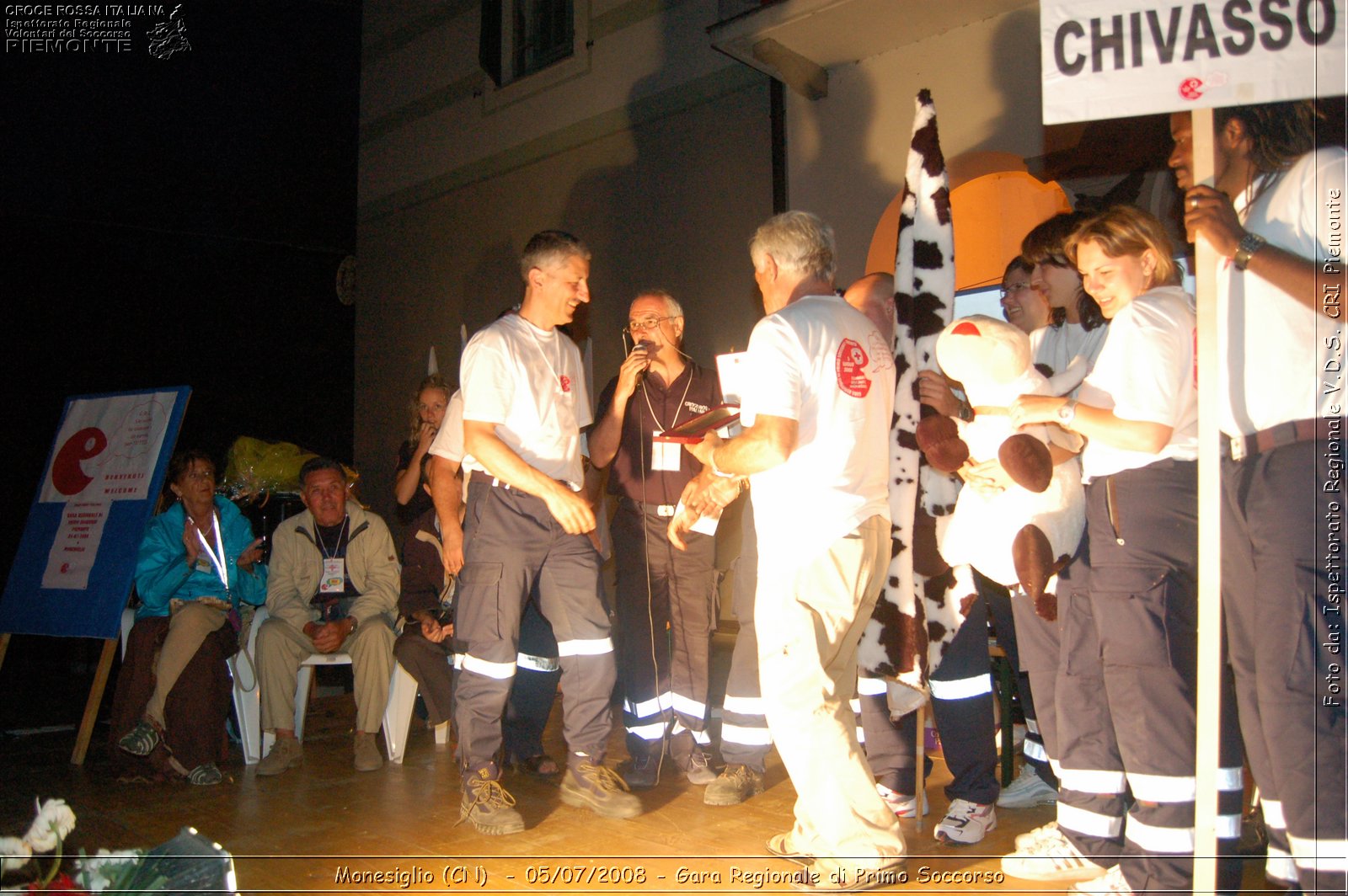 Monesiglio (CN)  - 05/07/2008 - Gara Regionale di Primo Soccorso -  Croce Rossa Italiana - Ispettorato Regionale Volontari del Soccorso Piemonte