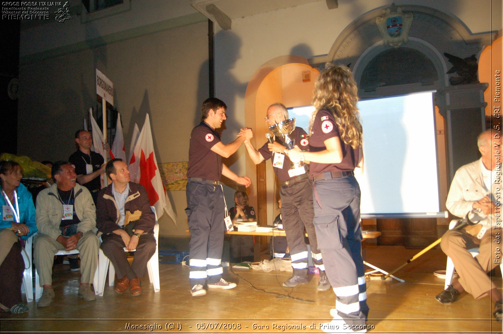 Monesiglio (CN)  - 05/07/2008 - Gara Regionale di Primo Soccorso -  Croce Rossa Italiana - Ispettorato Regionale Volontari del Soccorso Piemonte