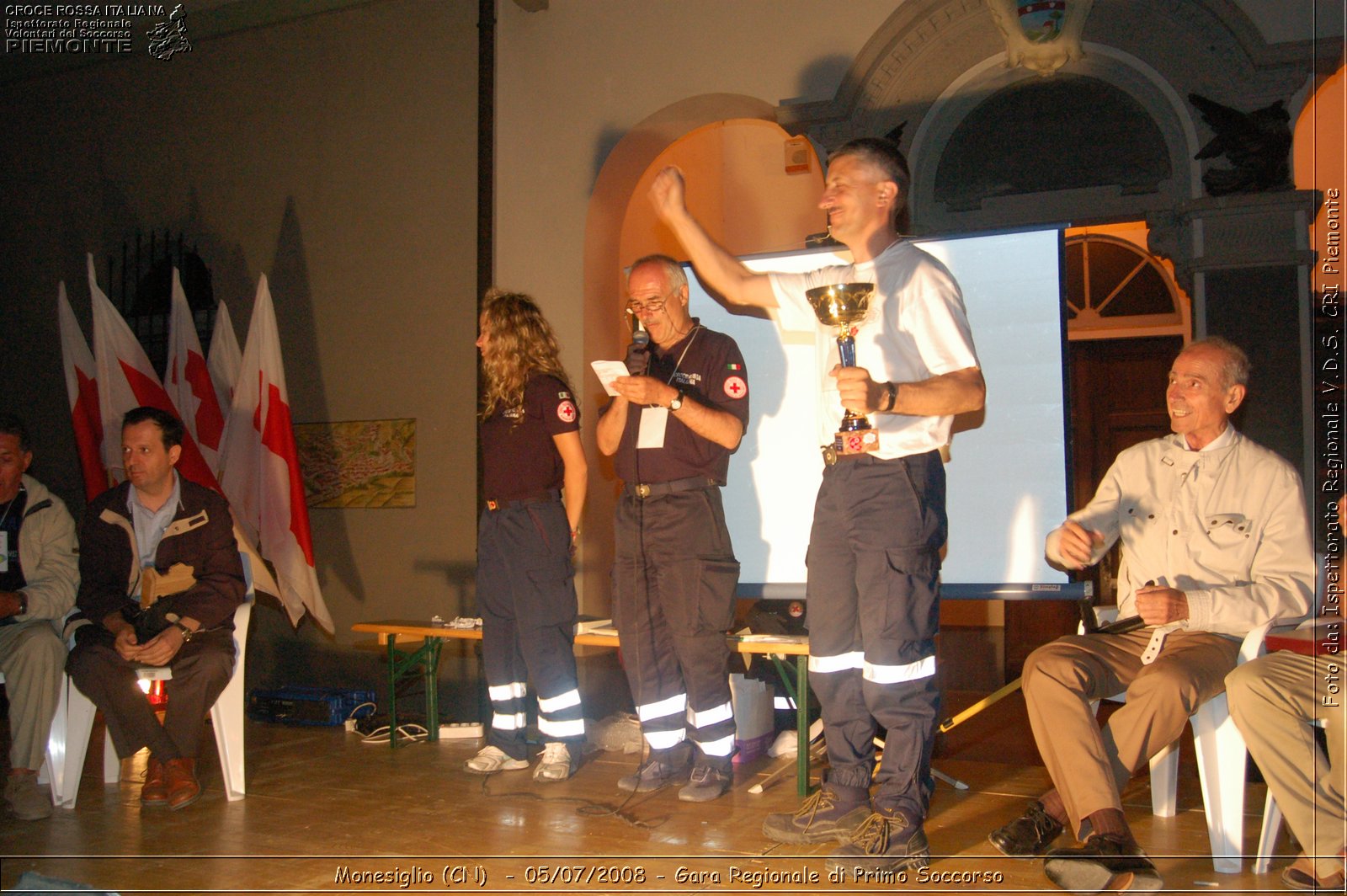 Monesiglio (CN)  - 05/07/2008 - Gara Regionale di Primo Soccorso -  Croce Rossa Italiana - Ispettorato Regionale Volontari del Soccorso Piemonte