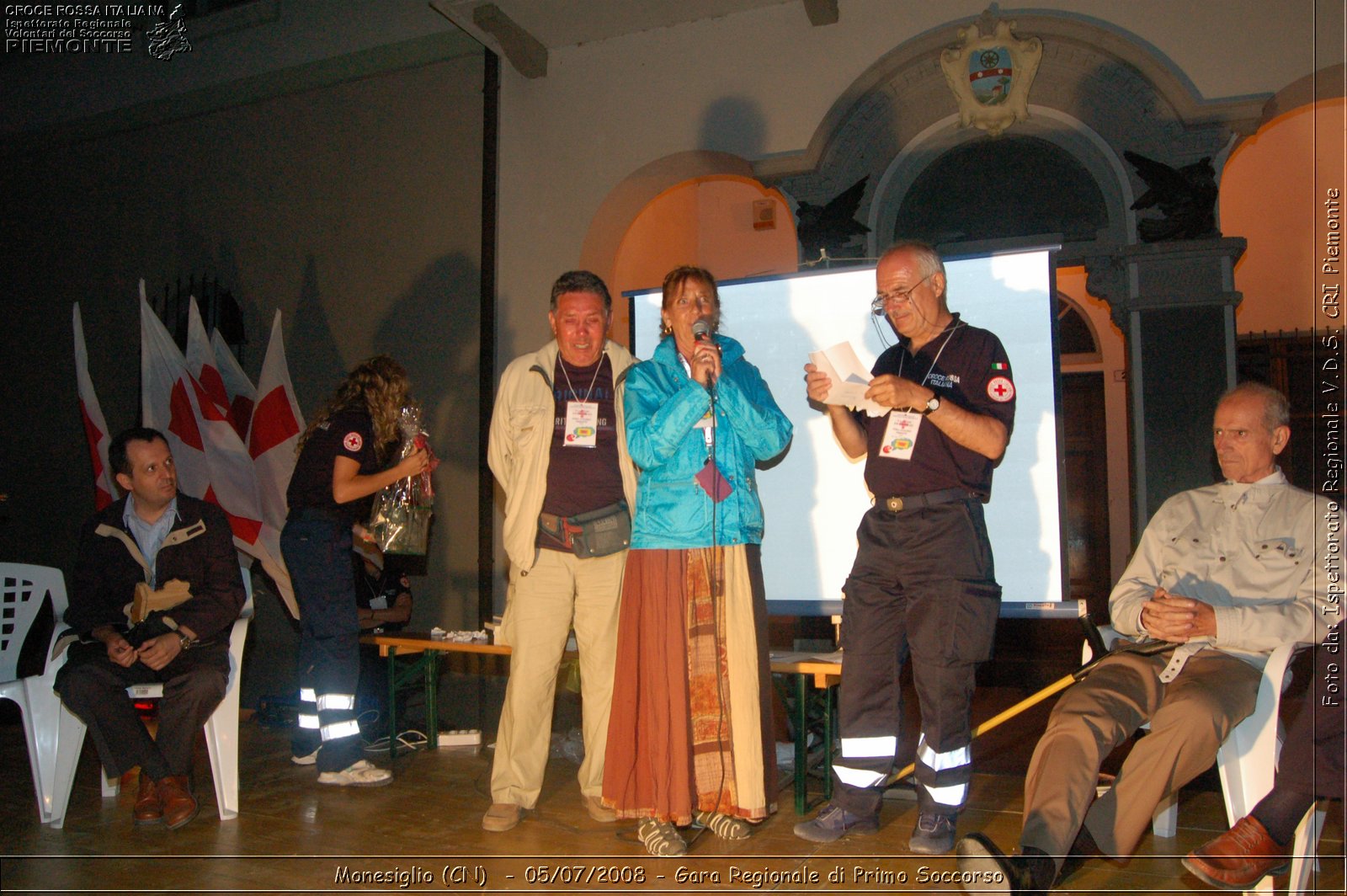 Monesiglio (CN)  - 05/07/2008 - Gara Regionale di Primo Soccorso -  Croce Rossa Italiana - Ispettorato Regionale Volontari del Soccorso Piemonte