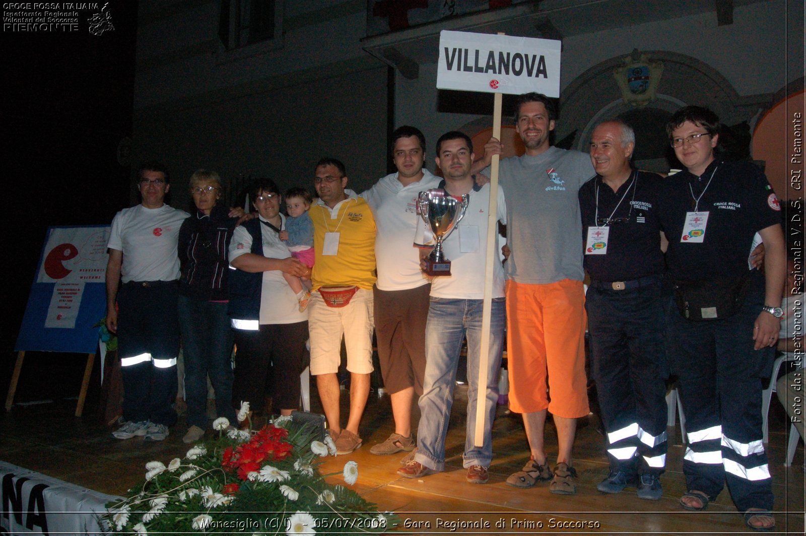 Monesiglio (CN)  - 05/07/2008 - Gara Regionale di Primo Soccorso -  Croce Rossa Italiana - Ispettorato Regionale Volontari del Soccorso Piemonte