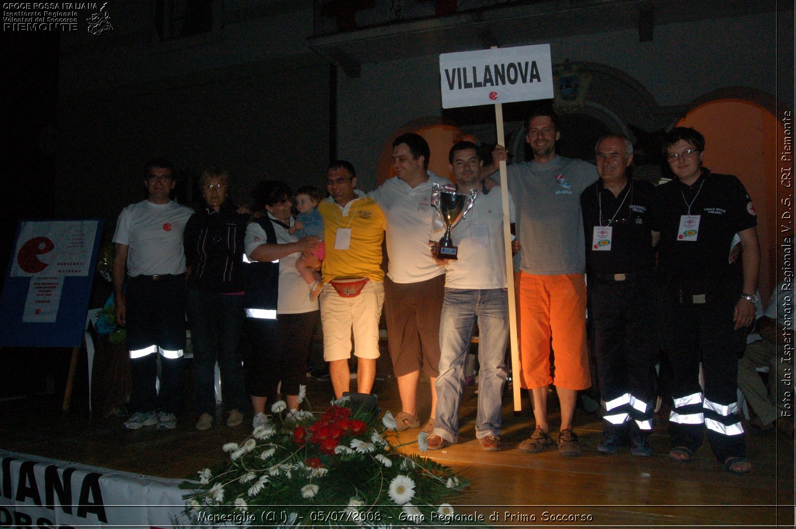 Monesiglio (CN)  - 05/07/2008 - Gara Regionale di Primo Soccorso -  Croce Rossa Italiana - Ispettorato Regionale Volontari del Soccorso Piemonte