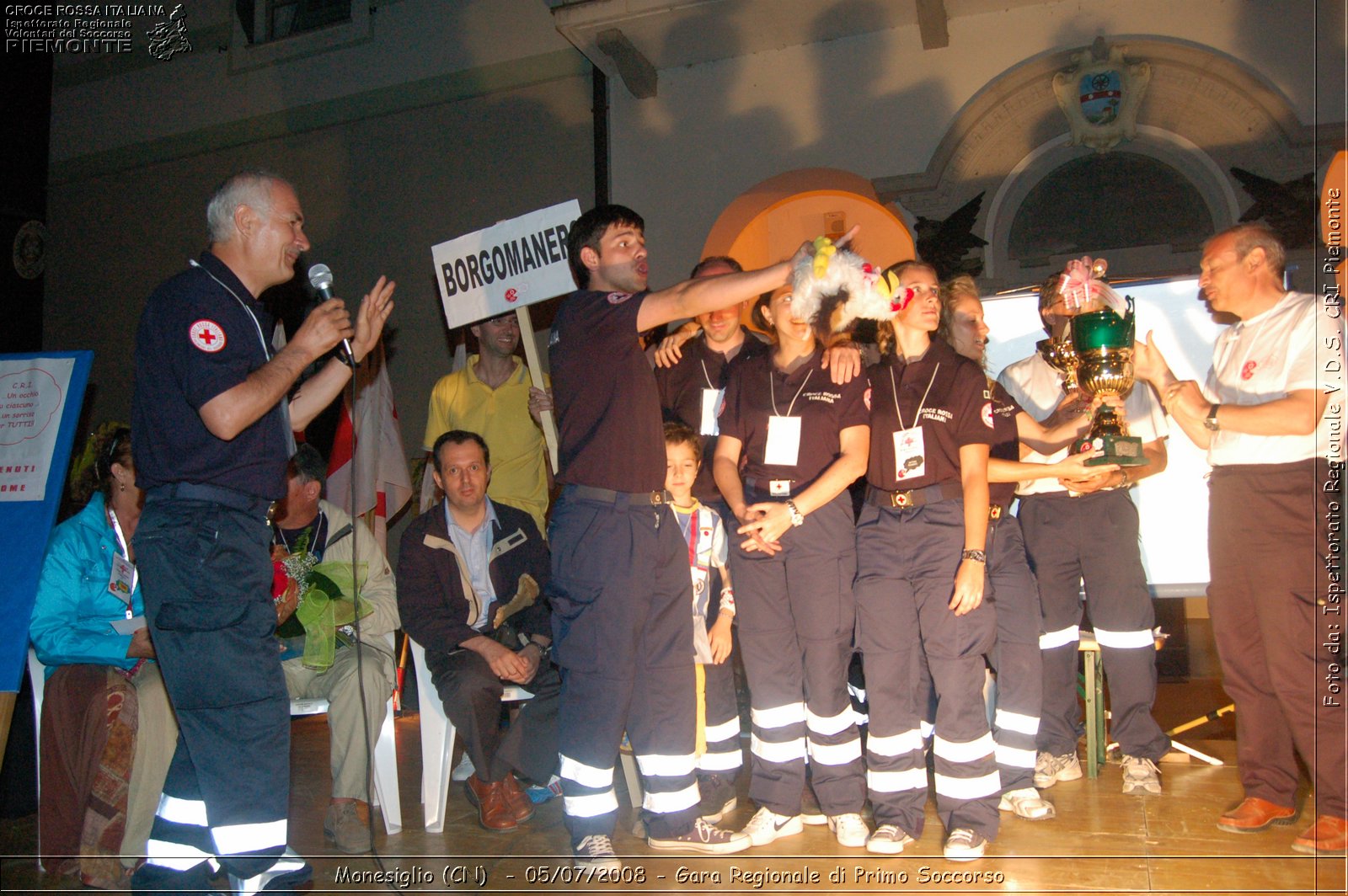 Monesiglio (CN)  - 05/07/2008 - Gara Regionale di Primo Soccorso -  Croce Rossa Italiana - Ispettorato Regionale Volontari del Soccorso Piemonte