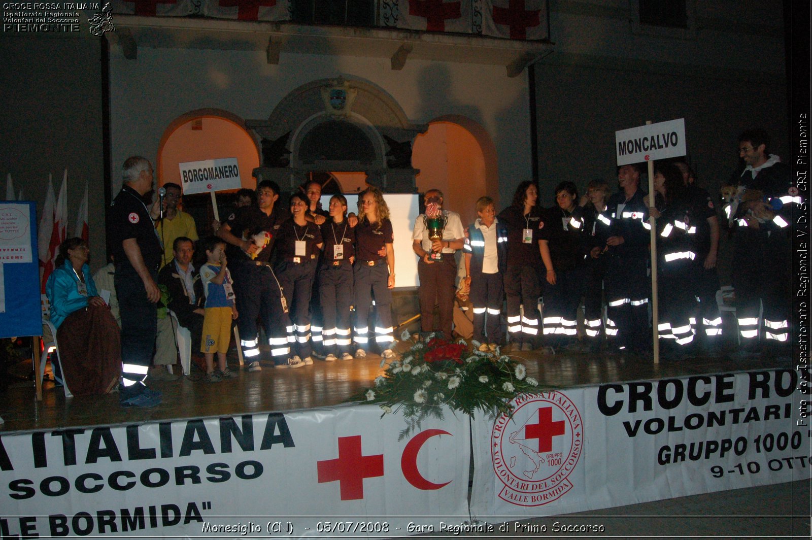 Monesiglio (CN)  - 05/07/2008 - Gara Regionale di Primo Soccorso -  Croce Rossa Italiana - Ispettorato Regionale Volontari del Soccorso Piemonte