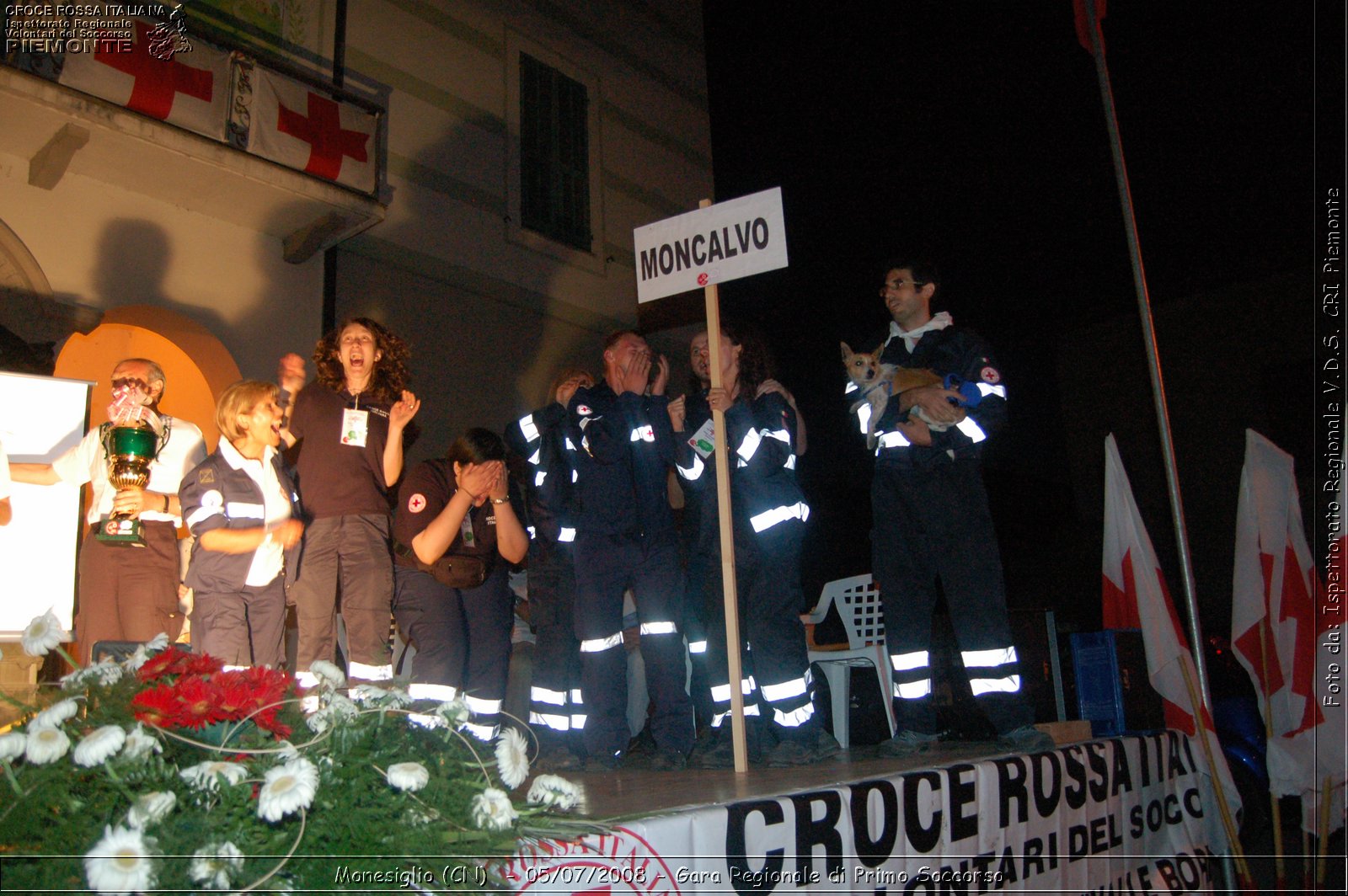 Monesiglio (CN)  - 05/07/2008 - Gara Regionale di Primo Soccorso -  Croce Rossa Italiana - Ispettorato Regionale Volontari del Soccorso Piemonte