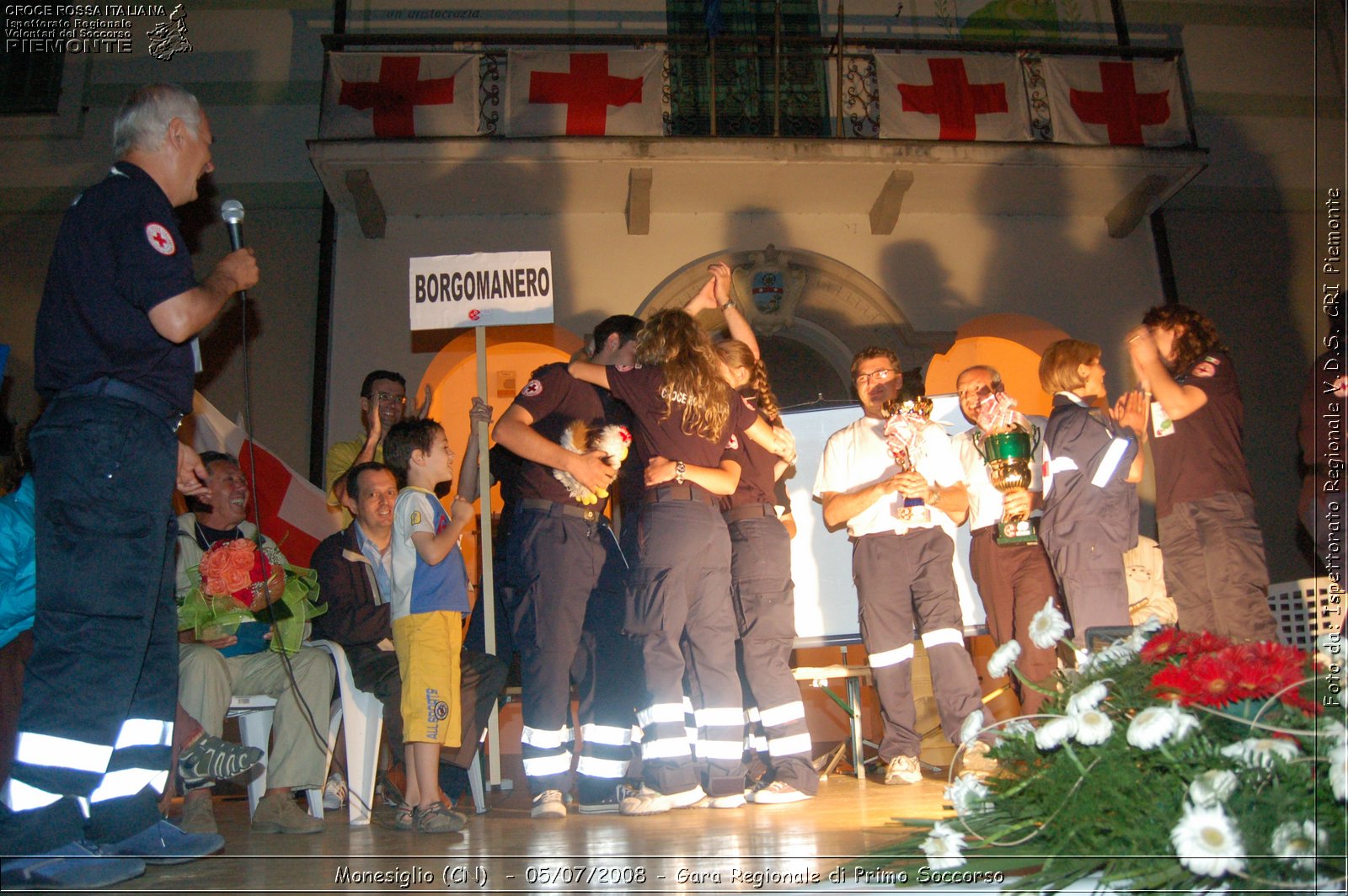 Monesiglio (CN)  - 05/07/2008 - Gara Regionale di Primo Soccorso -  Croce Rossa Italiana - Ispettorato Regionale Volontari del Soccorso Piemonte