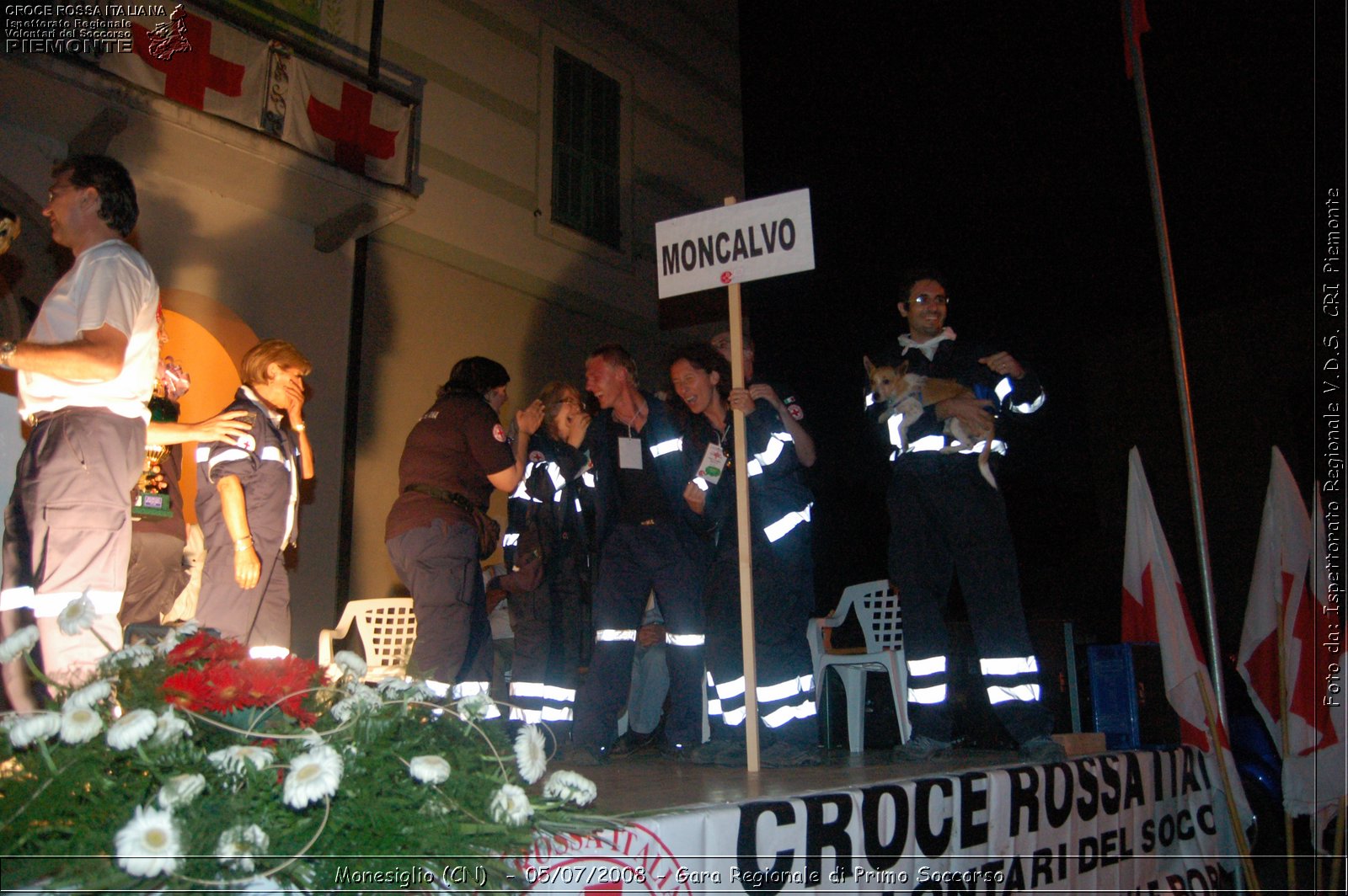 Monesiglio (CN)  - 05/07/2008 - Gara Regionale di Primo Soccorso -  Croce Rossa Italiana - Ispettorato Regionale Volontari del Soccorso Piemonte