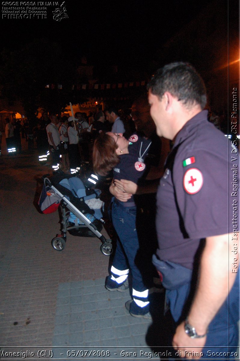 Monesiglio (CN)  - 05/07/2008 - Gara Regionale di Primo Soccorso -  Croce Rossa Italiana - Ispettorato Regionale Volontari del Soccorso Piemonte