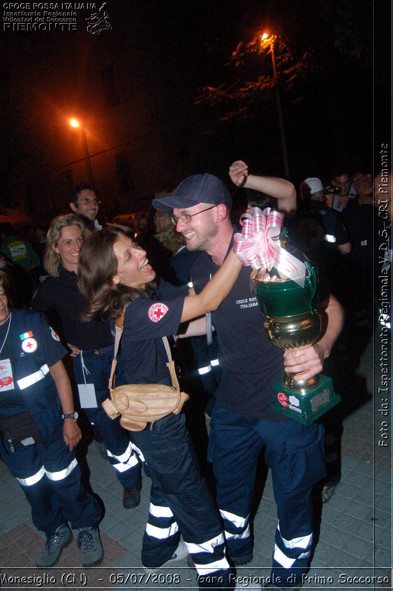 Monesiglio (CN)  - 05/07/2008 - Gara Regionale di Primo Soccorso -  Croce Rossa Italiana - Ispettorato Regionale Volontari del Soccorso Piemonte