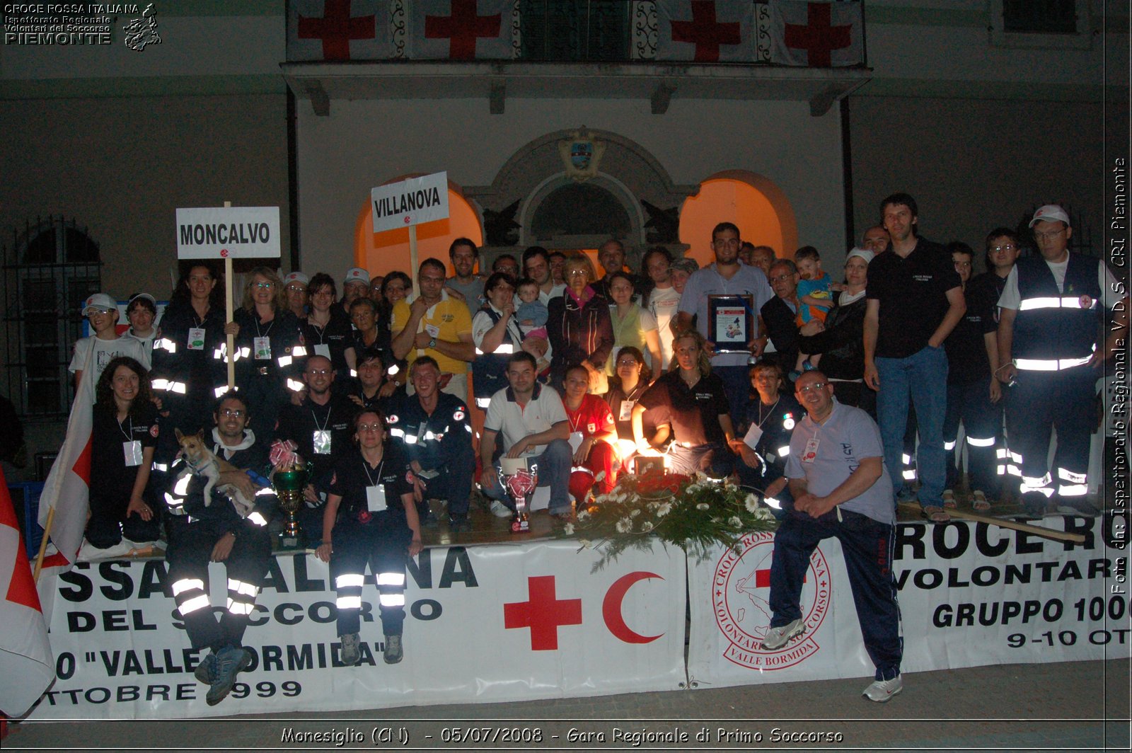 Monesiglio (CN)  - 05/07/2008 - Gara Regionale di Primo Soccorso -  Croce Rossa Italiana - Ispettorato Regionale Volontari del Soccorso Piemonte