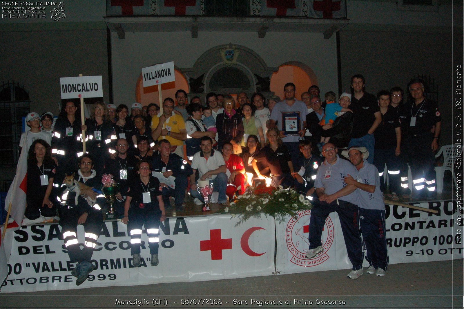 Monesiglio (CN)  - 05/07/2008 - Gara Regionale di Primo Soccorso -  Croce Rossa Italiana - Ispettorato Regionale Volontari del Soccorso Piemonte