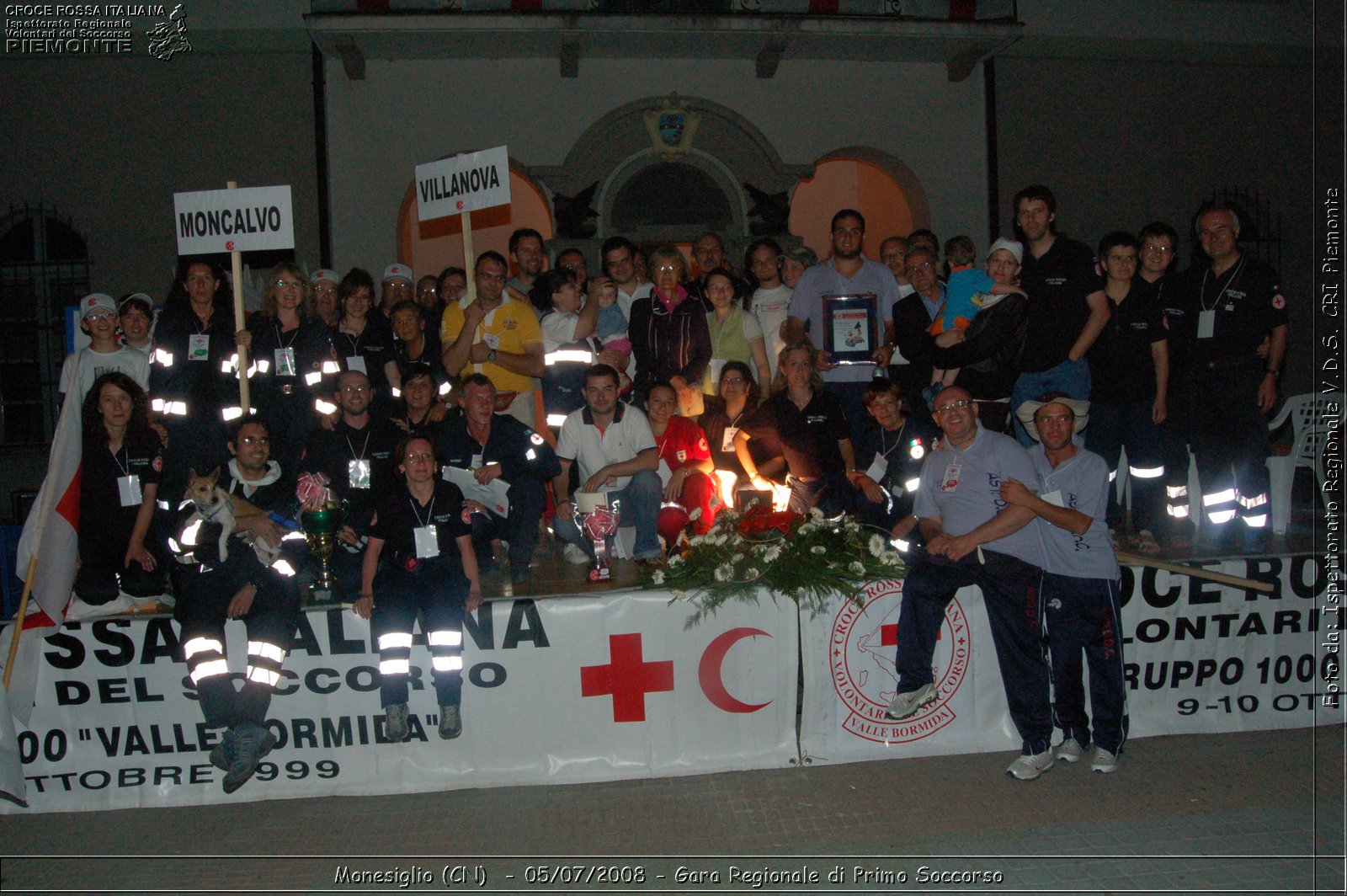 Monesiglio (CN)  - 05/07/2008 - Gara Regionale di Primo Soccorso -  Croce Rossa Italiana - Ispettorato Regionale Volontari del Soccorso Piemonte