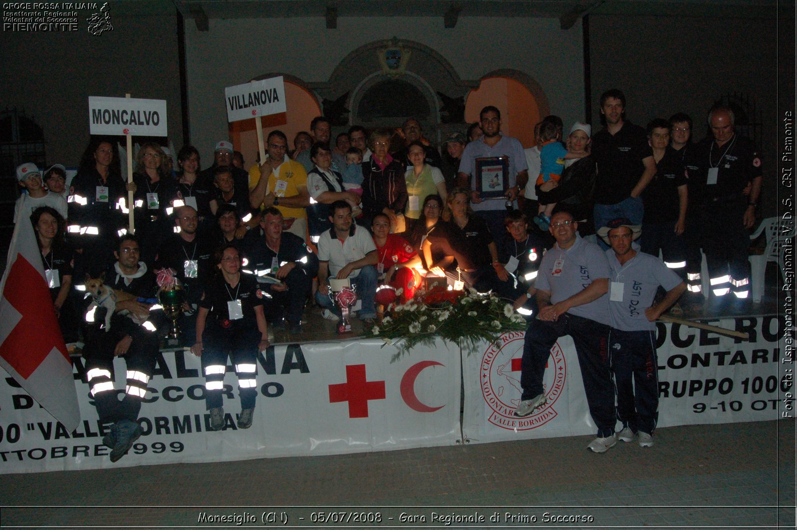 Monesiglio (CN)  - 05/07/2008 - Gara Regionale di Primo Soccorso -  Croce Rossa Italiana - Ispettorato Regionale Volontari del Soccorso Piemonte