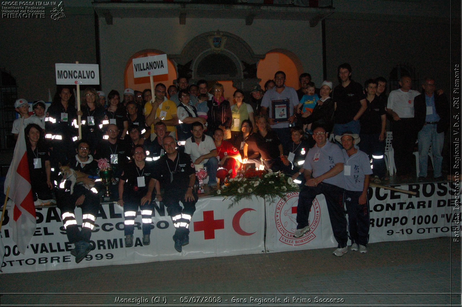 Monesiglio (CN)  - 05/07/2008 - Gara Regionale di Primo Soccorso -  Croce Rossa Italiana - Ispettorato Regionale Volontari del Soccorso Piemonte