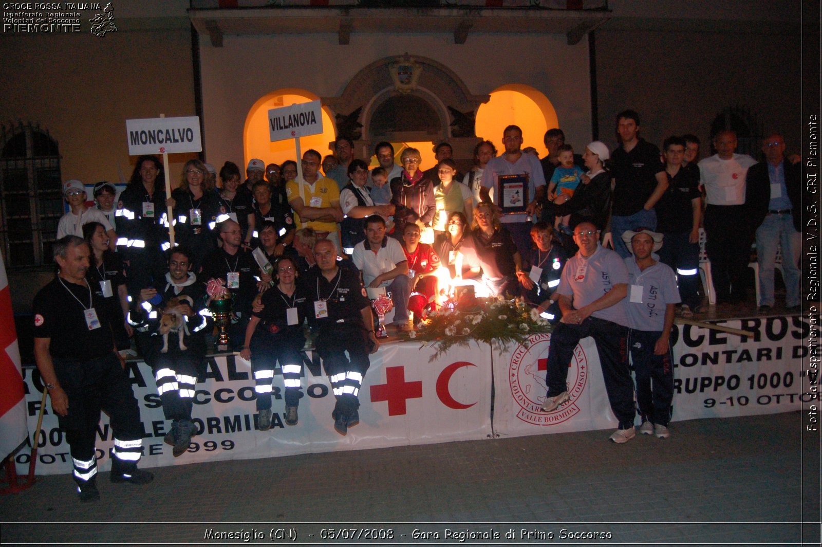 Monesiglio (CN)  - 05/07/2008 - Gara Regionale di Primo Soccorso -  Croce Rossa Italiana - Ispettorato Regionale Volontari del Soccorso Piemonte