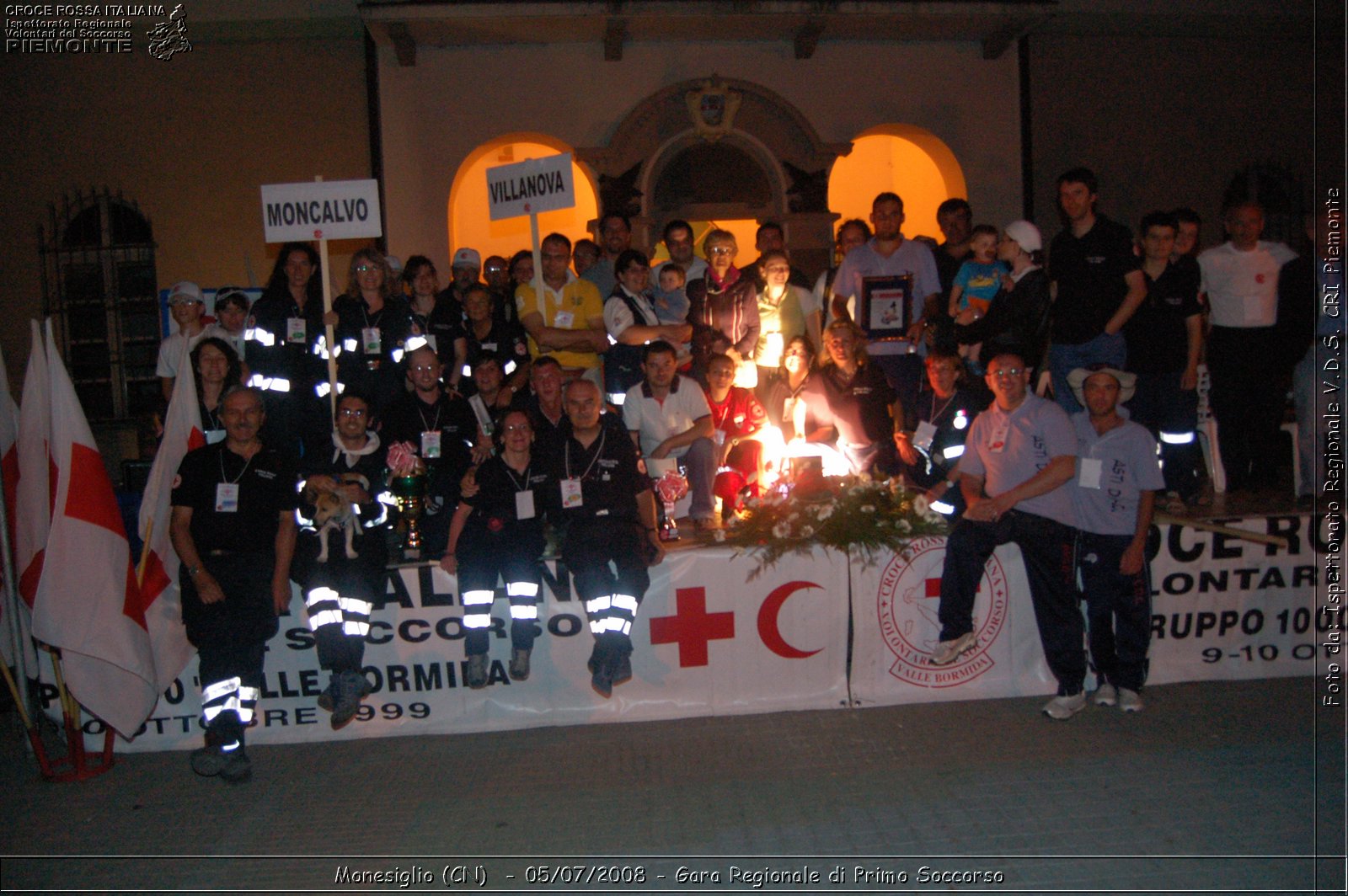 Monesiglio (CN)  - 05/07/2008 - Gara Regionale di Primo Soccorso -  Croce Rossa Italiana - Ispettorato Regionale Volontari del Soccorso Piemonte