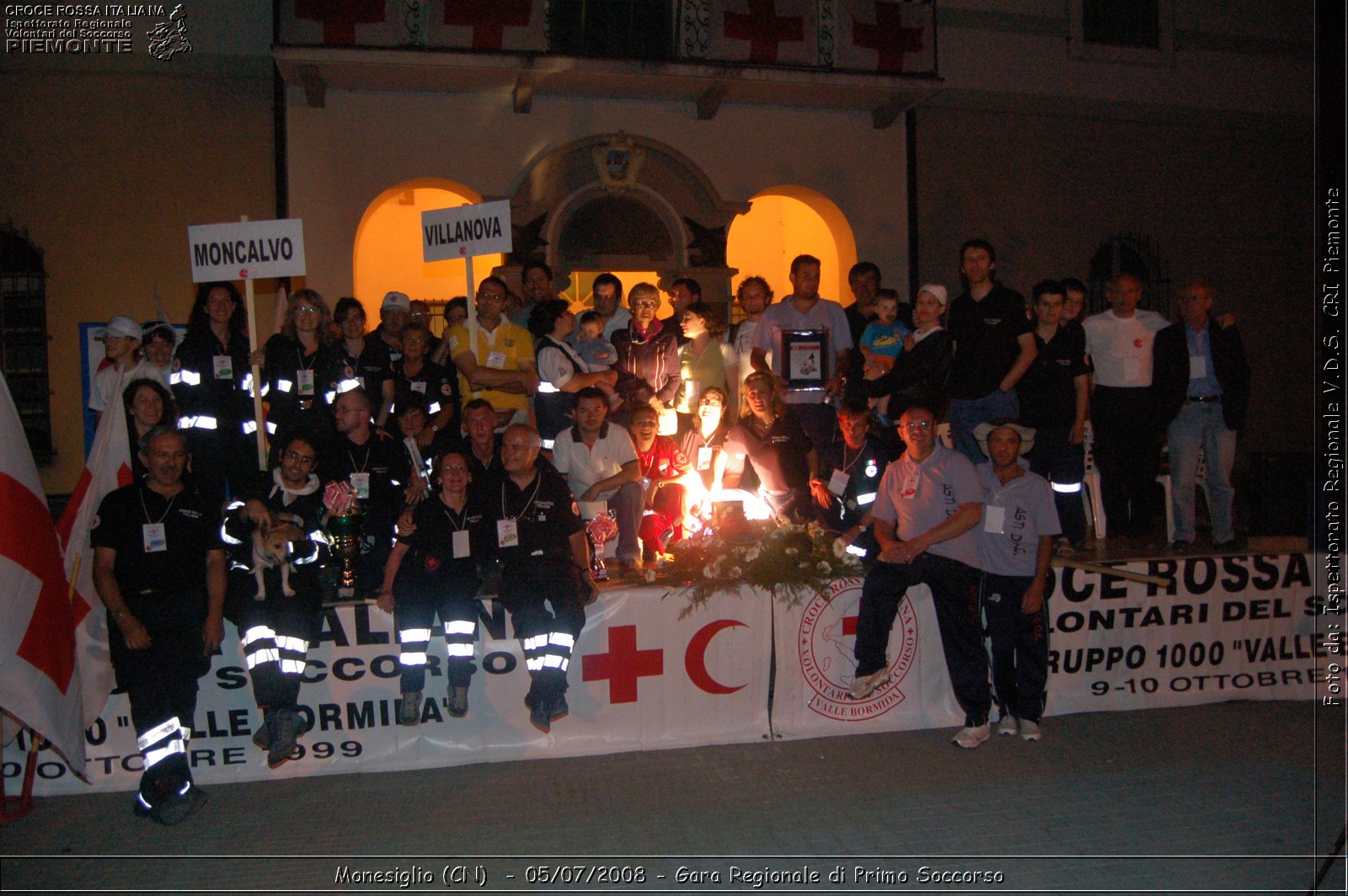 Monesiglio (CN)  - 05/07/2008 - Gara Regionale di Primo Soccorso -  Croce Rossa Italiana - Ispettorato Regionale Volontari del Soccorso Piemonte