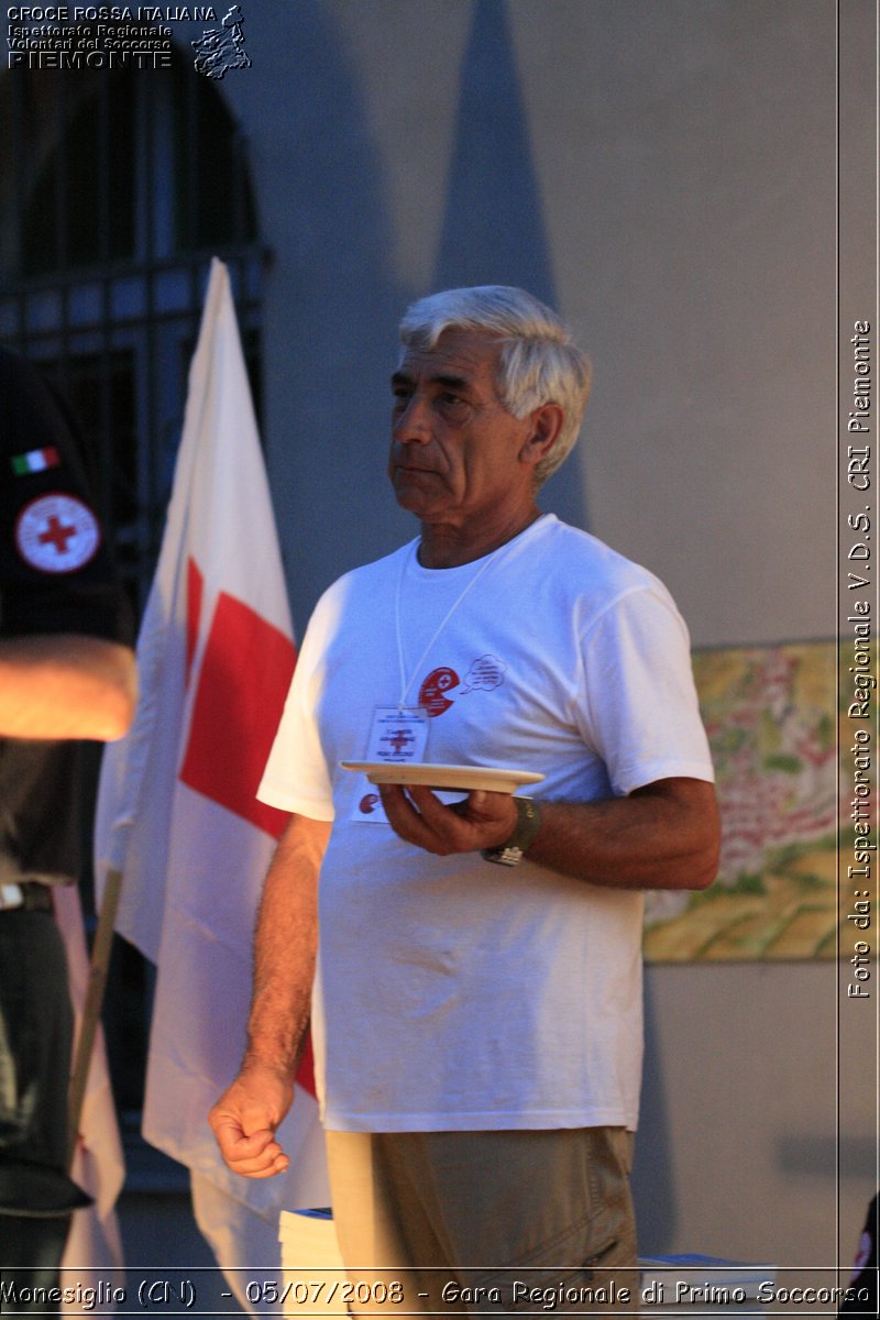 Monesiglio (CN)  - 05/07/2008 - Gara Regionale di Primo Soccorso -  Croce Rossa Italiana - Ispettorato Regionale Volontari del Soccorso Piemonte