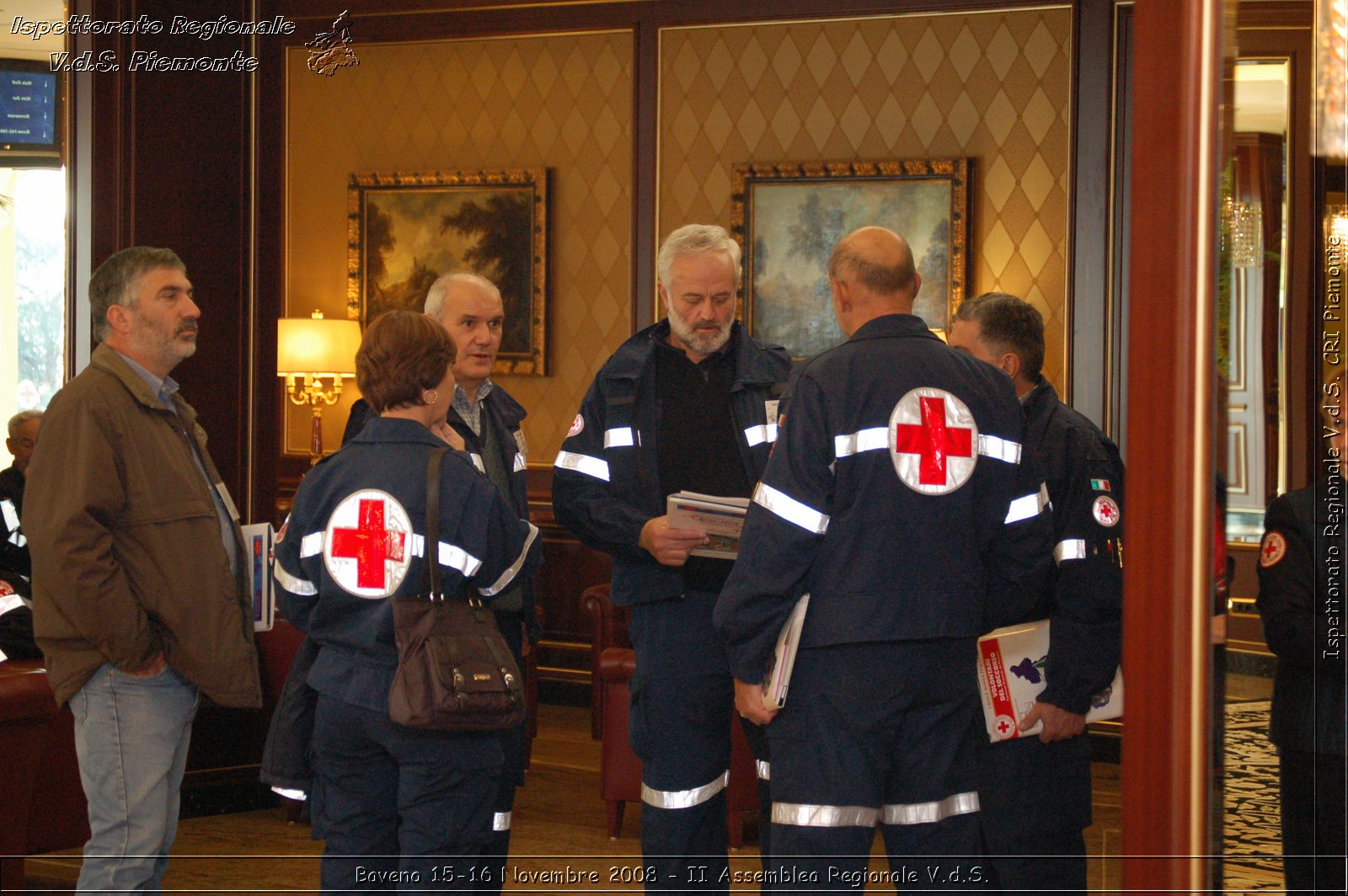 Baveno 15-16 Novembre 2008 - II Assemblea Regionale V.d.S. -  Croce Rossa Italiana - Ispettorato Regionale Volontari del Soccorso Piemonte