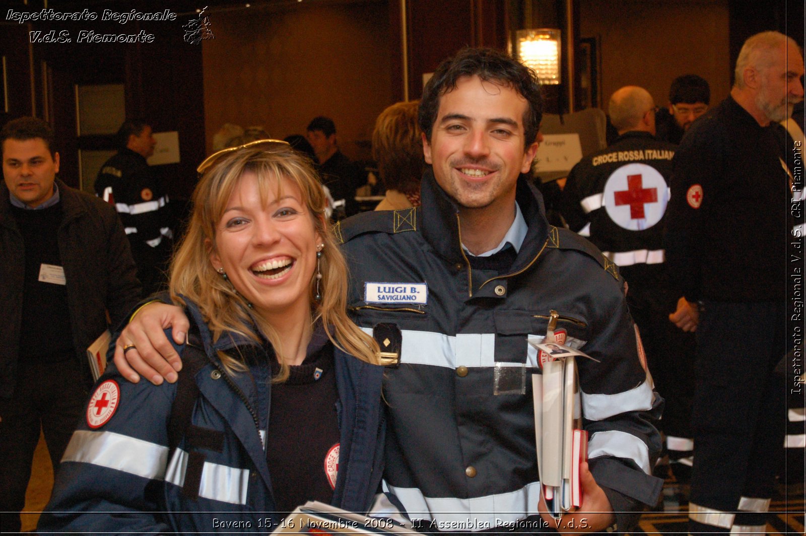 Baveno 15-16 Novembre 2008 - II Assemblea Regionale V.d.S. -  Croce Rossa Italiana - Ispettorato Regionale Volontari del Soccorso Piemonte