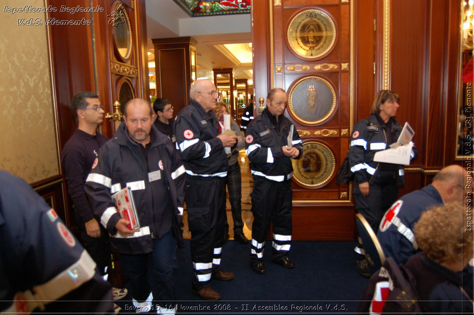 Baveno 15-16 Novembre 2008 - II Assemblea Regionale V.d.S. -  Croce Rossa Italiana - Ispettorato Regionale Volontari del Soccorso Piemonte