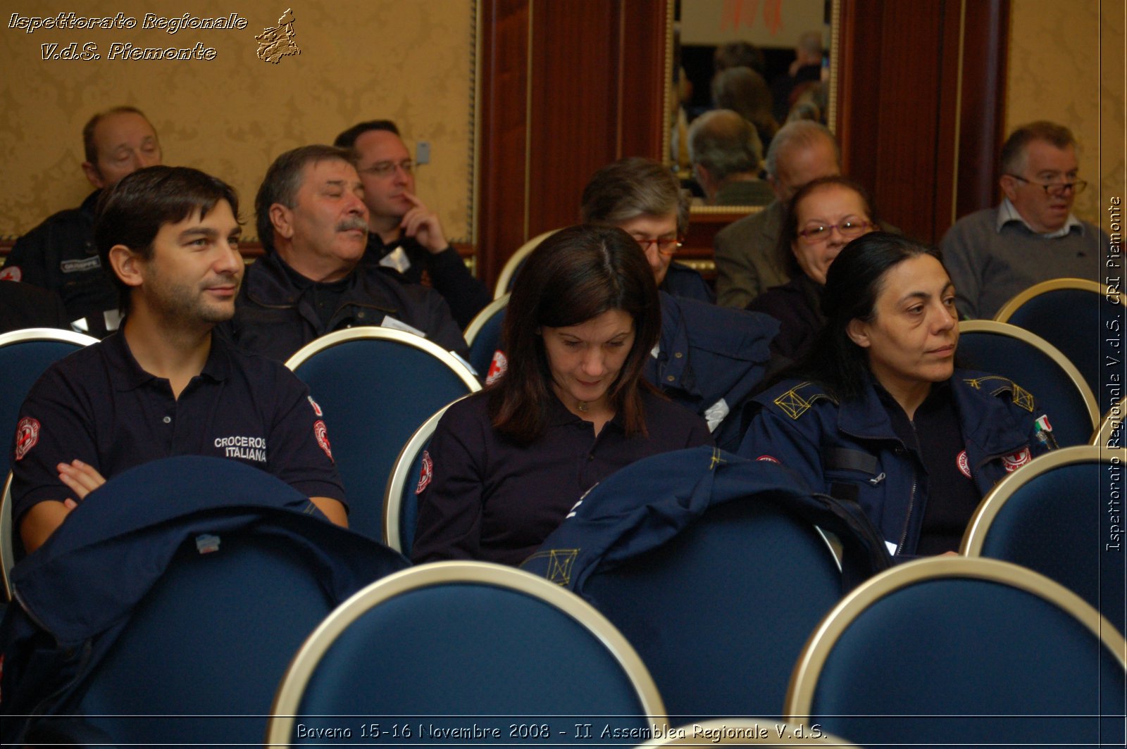 Baveno 15-16 Novembre 2008 - II Assemblea Regionale V.d.S. -  Croce Rossa Italiana - Ispettorato Regionale Volontari del Soccorso Piemonte