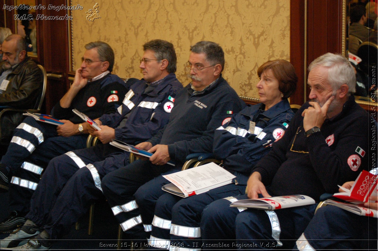 Baveno 15-16 Novembre 2008 - II Assemblea Regionale V.d.S. -  Croce Rossa Italiana - Ispettorato Regionale Volontari del Soccorso Piemonte